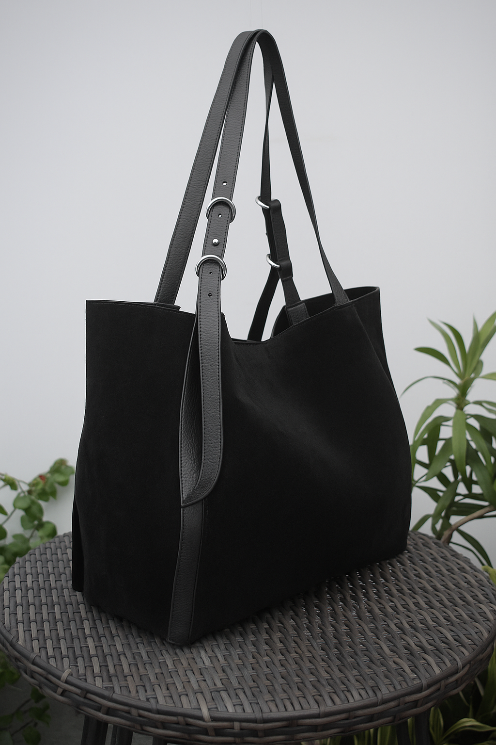 Amber Sun Suede Tote