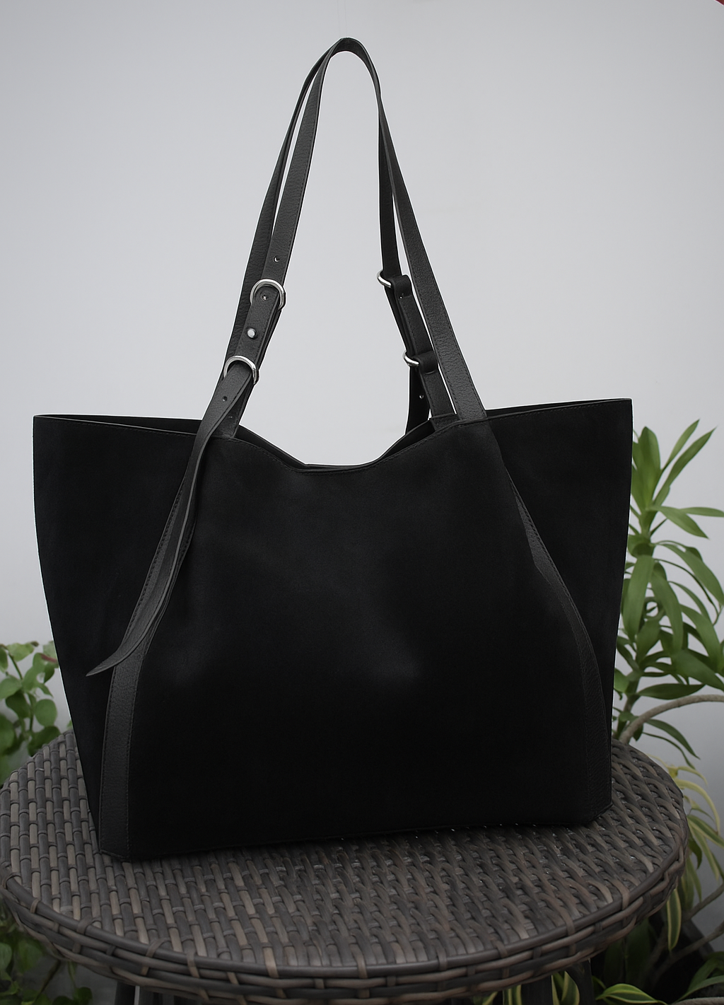 Amber Sun Suede Tote