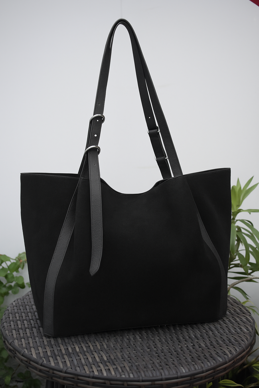 Amber Sun Suede Tote