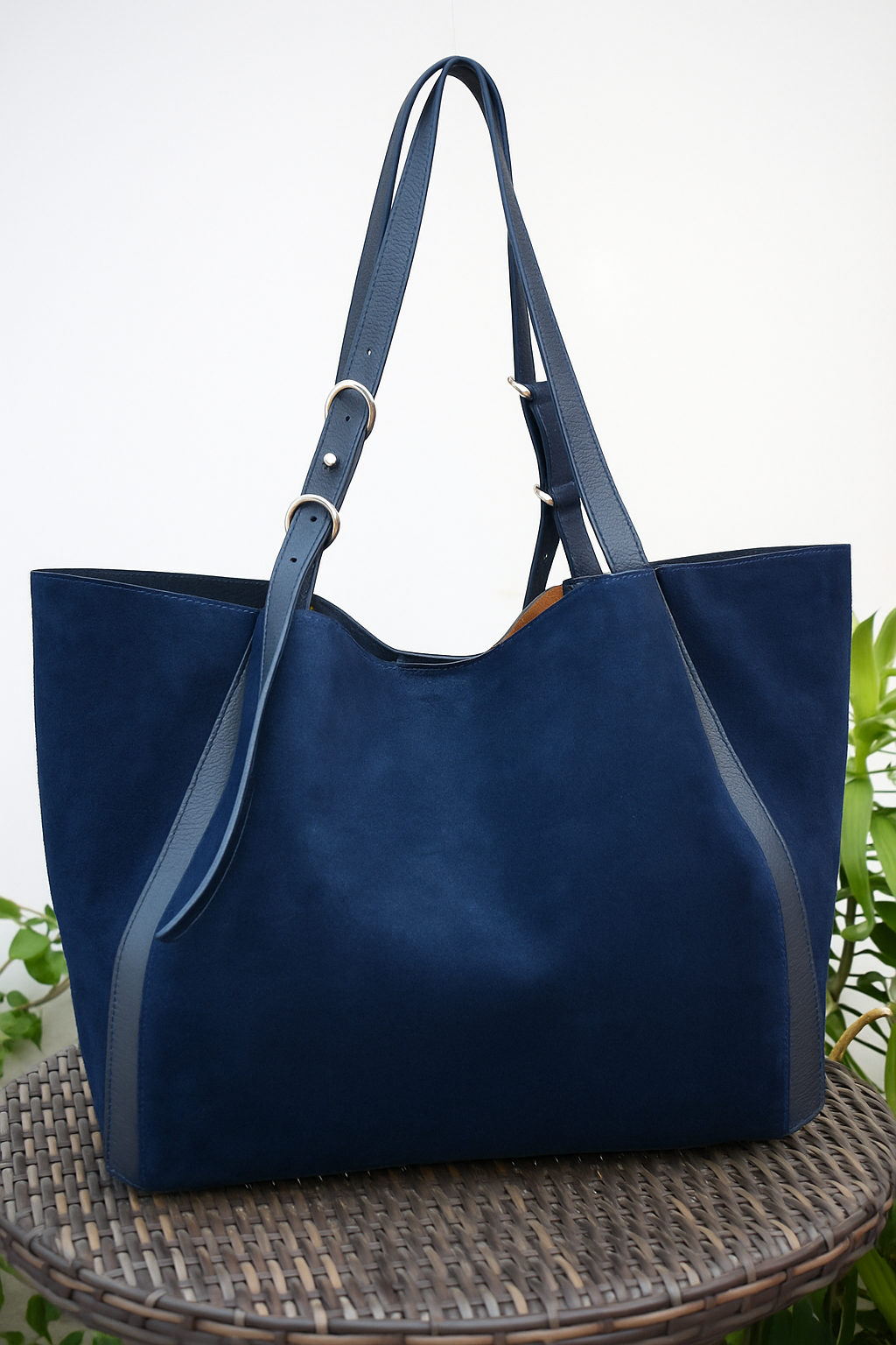 Amber Sun Suede Tote