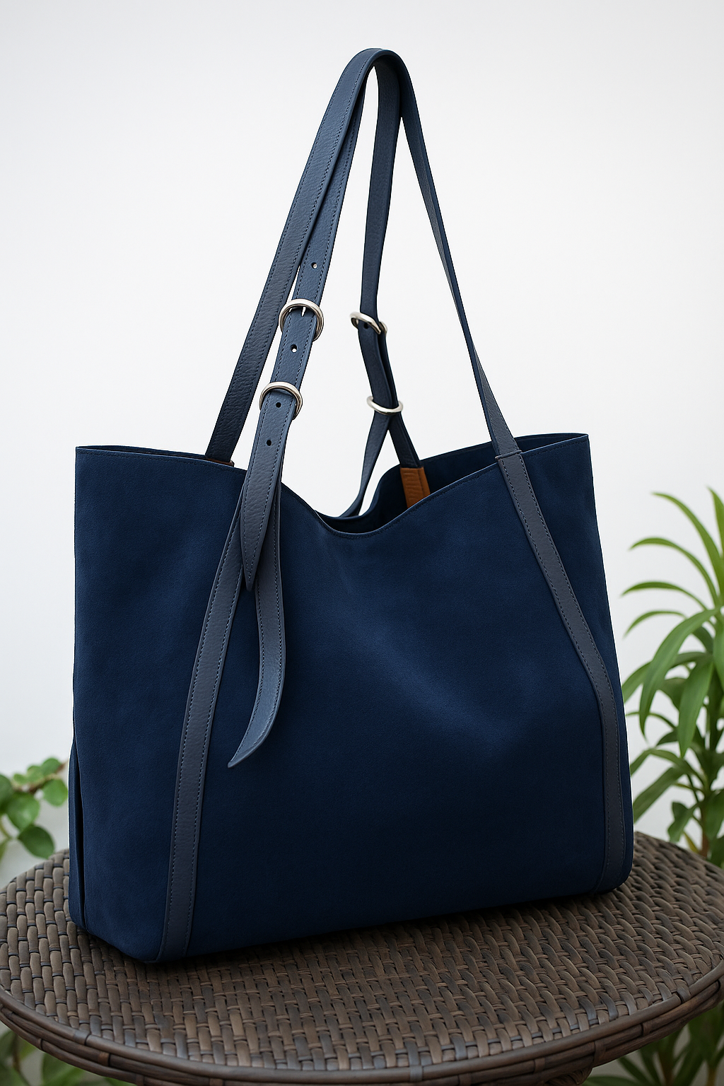 Amber Sun Suede Tote