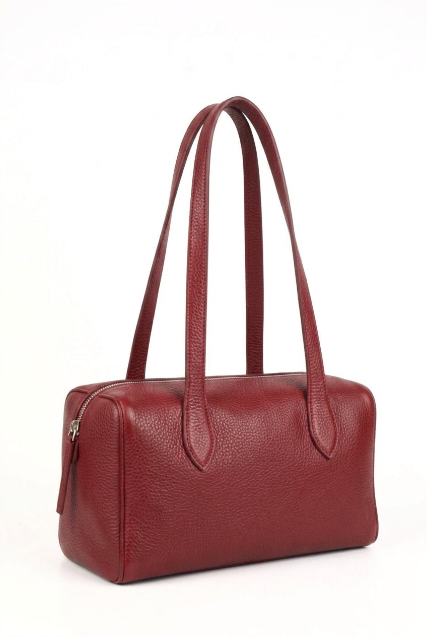 Aurel Shoulder Bag - Pebbled Leather