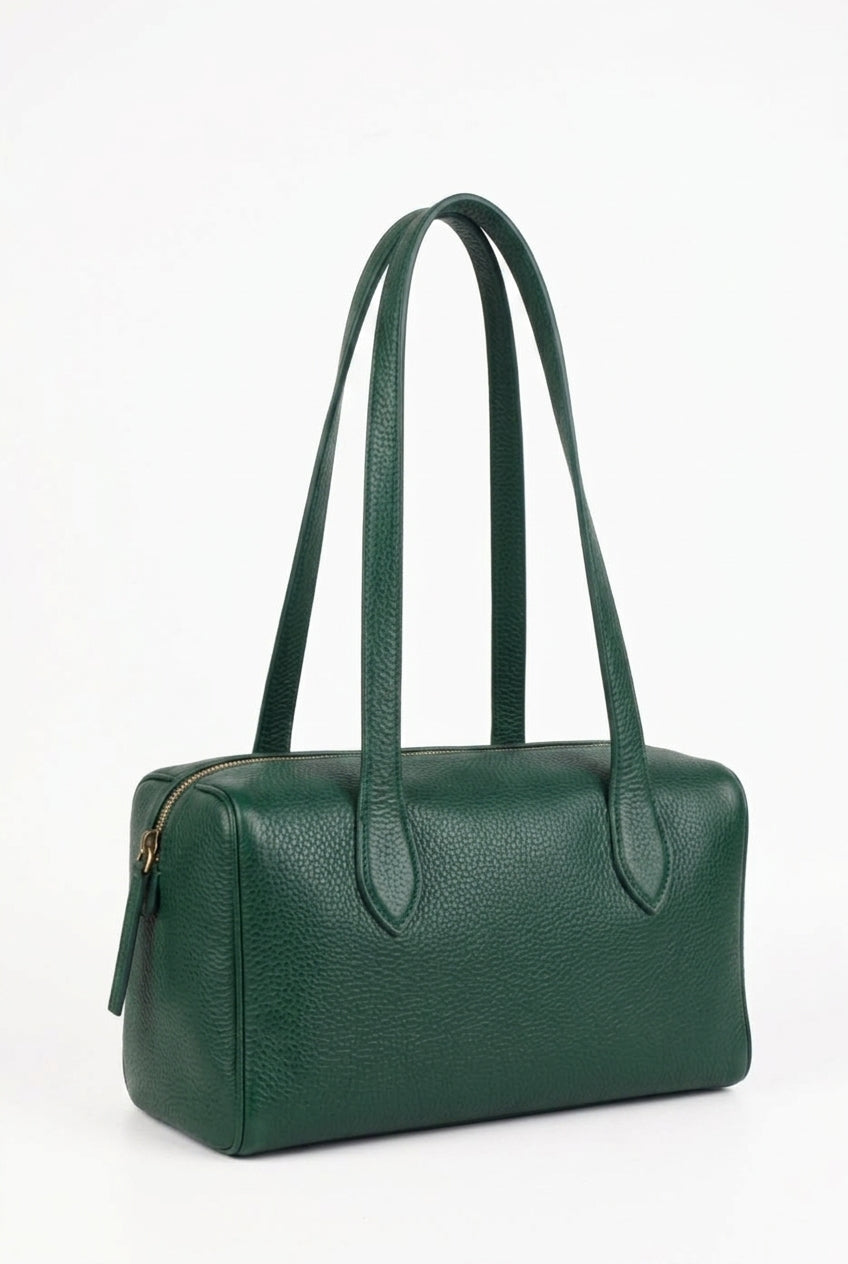 Aurel Shoulder Bag - Pebbled Leather