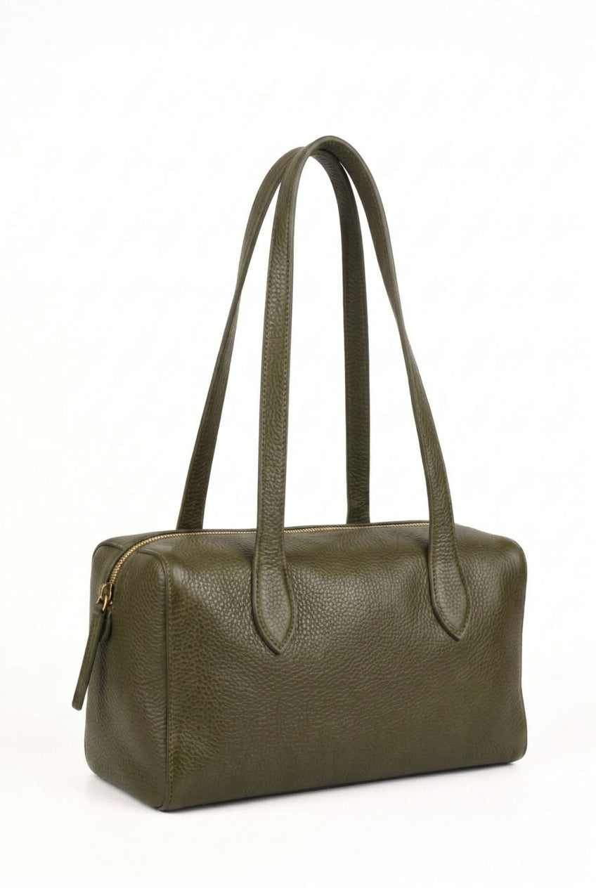 Aurel Shoulder Bag - Pebbled Leather