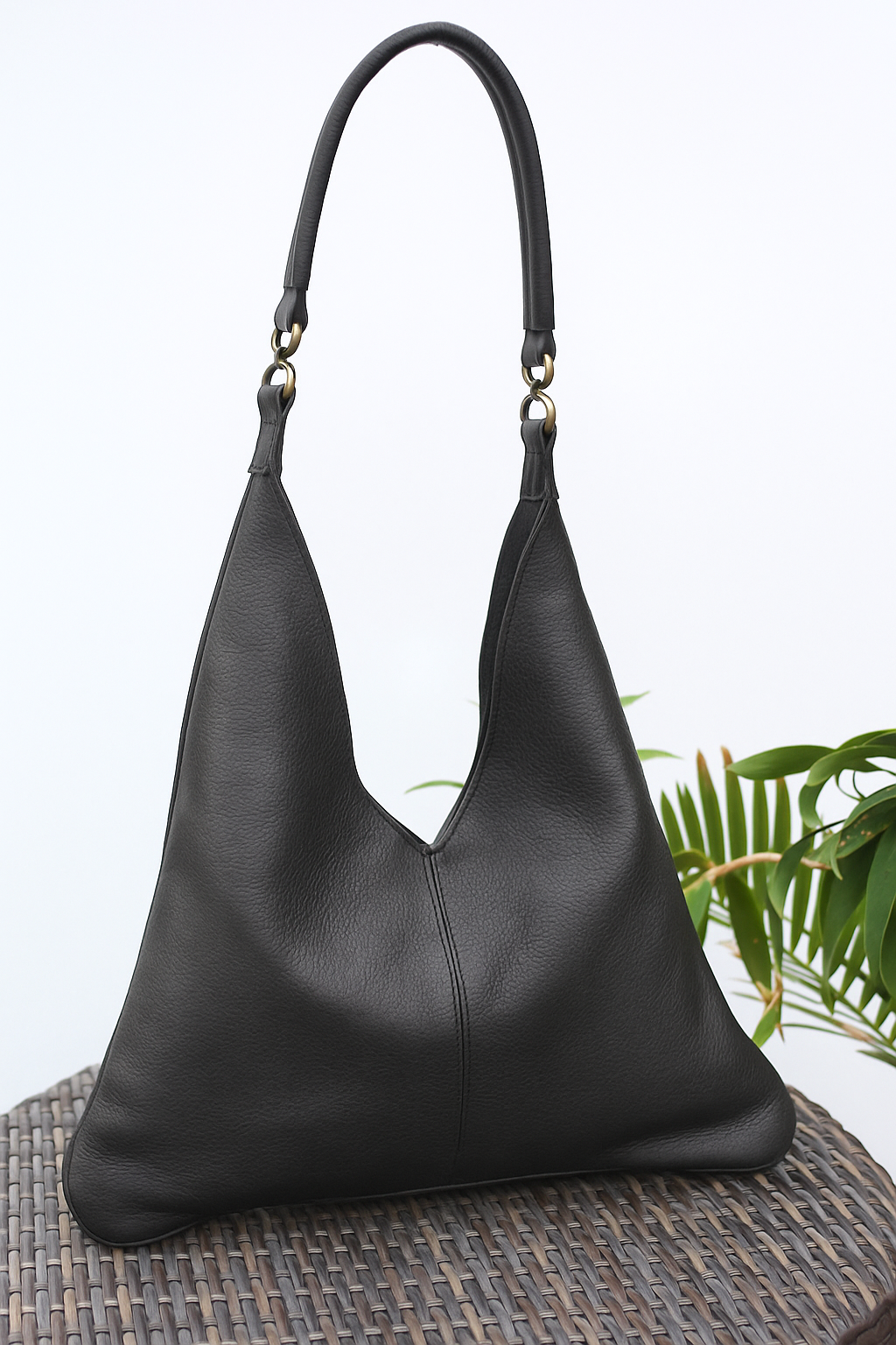 Wild Bloom Fringe Suede Shoulder Bag