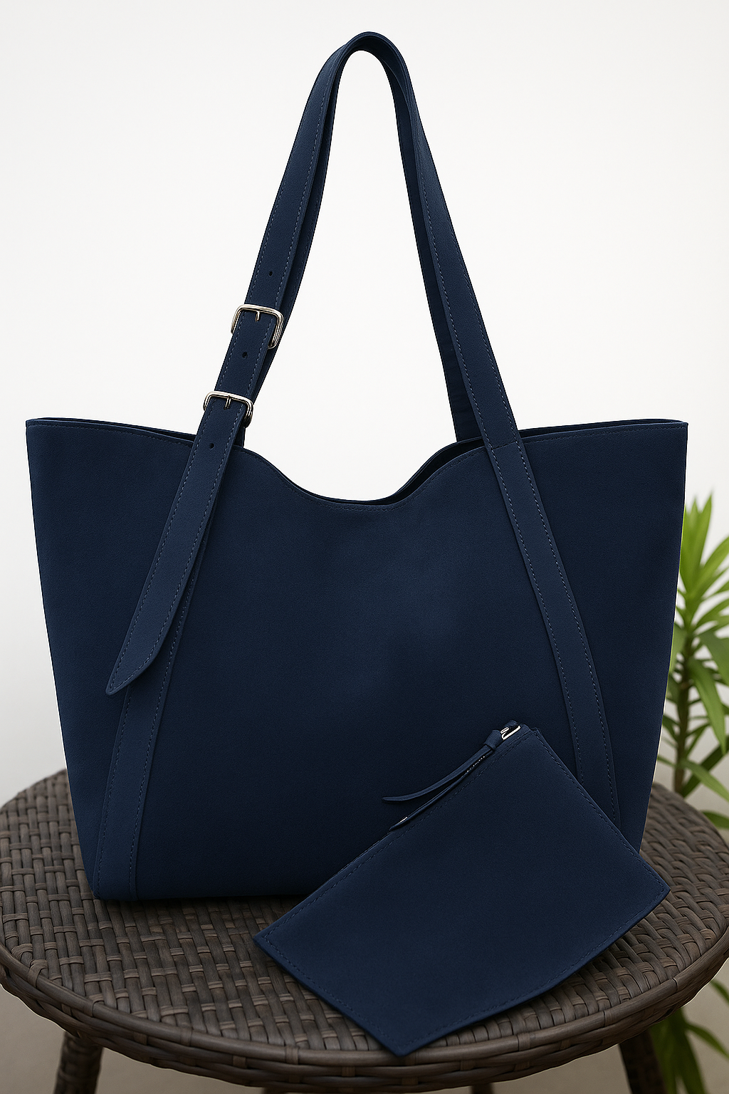 Amber Sun Suede Tote
