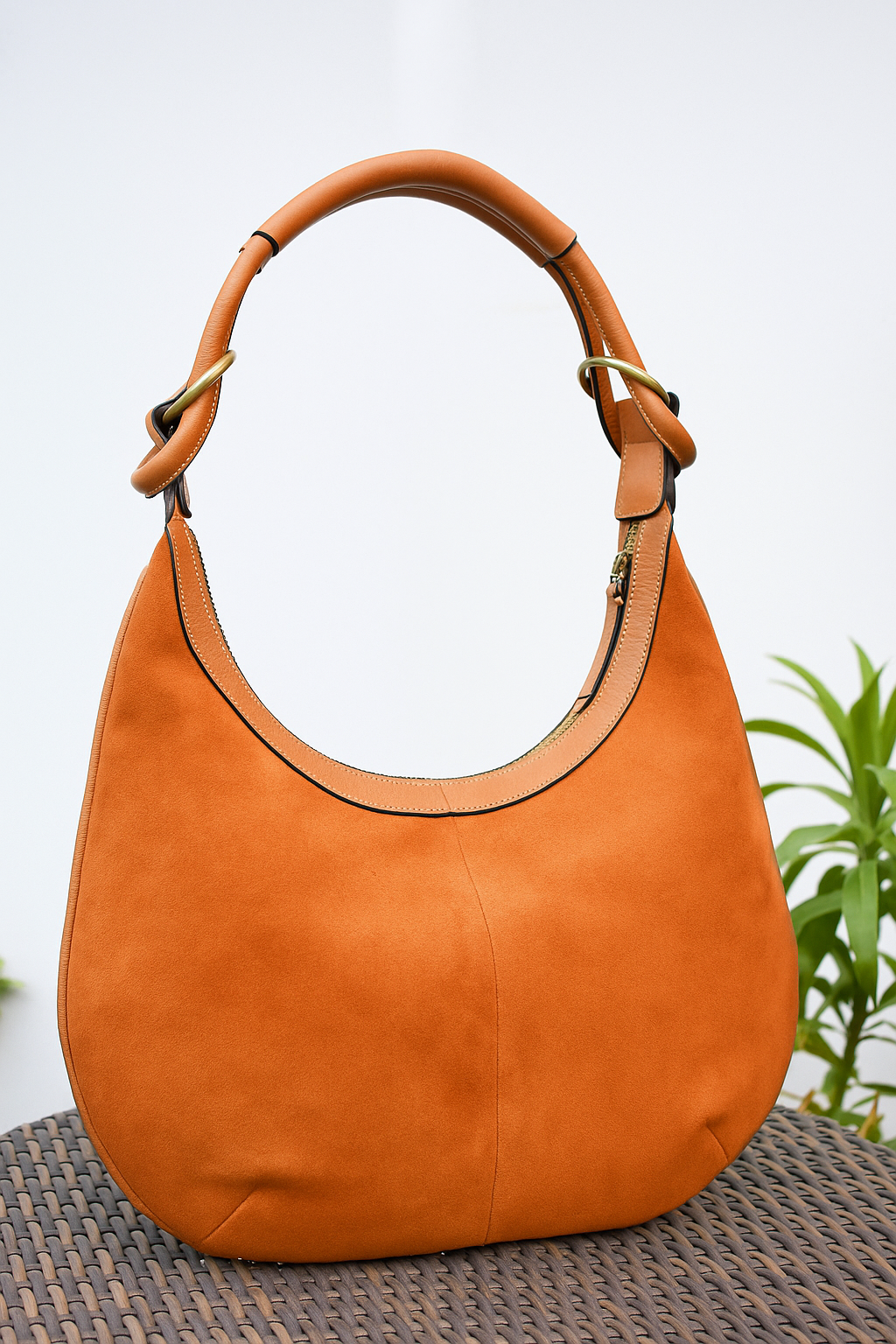 Desert Fringe Suede Shoulder Bag