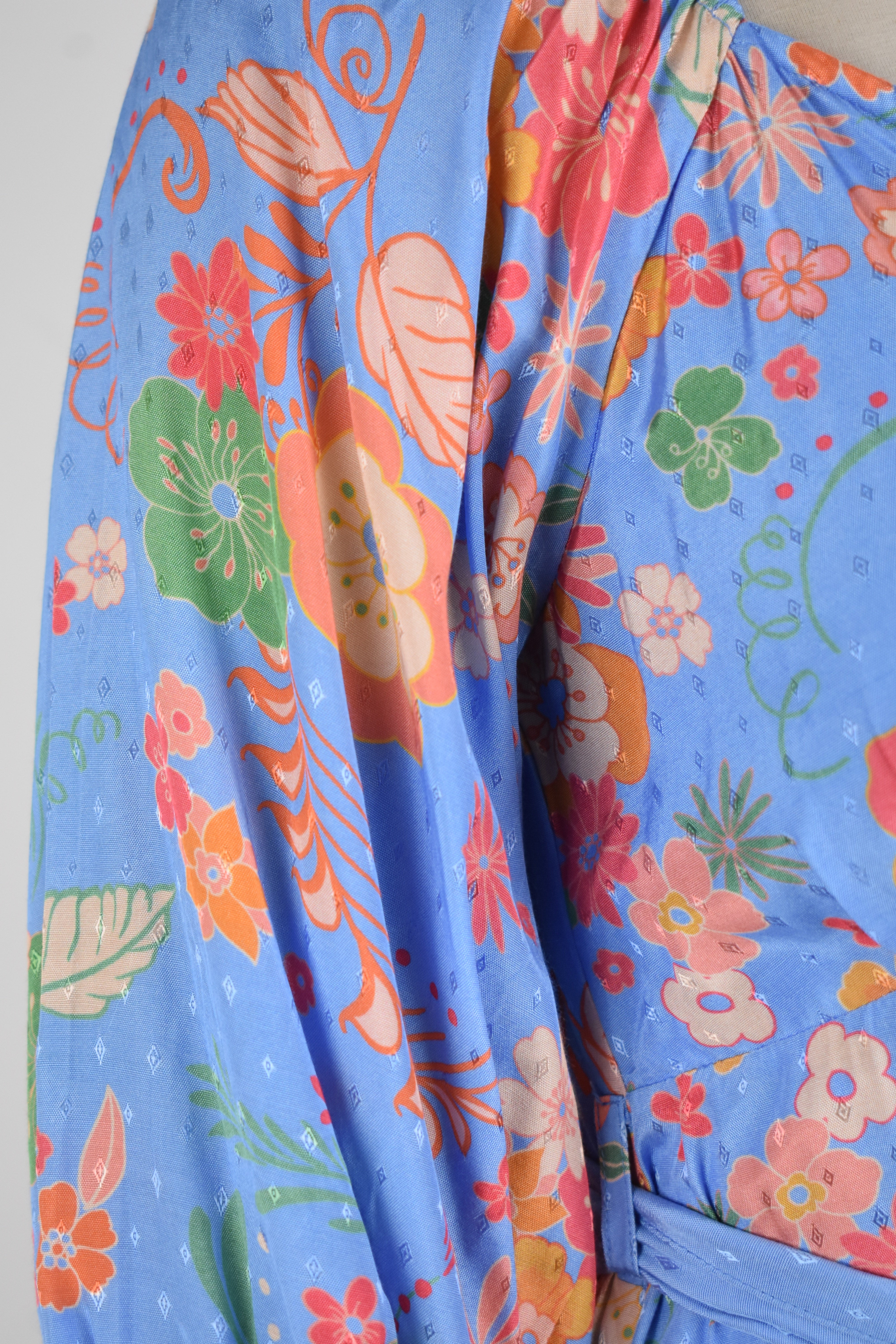 The Blooming Azure Maxi Dress