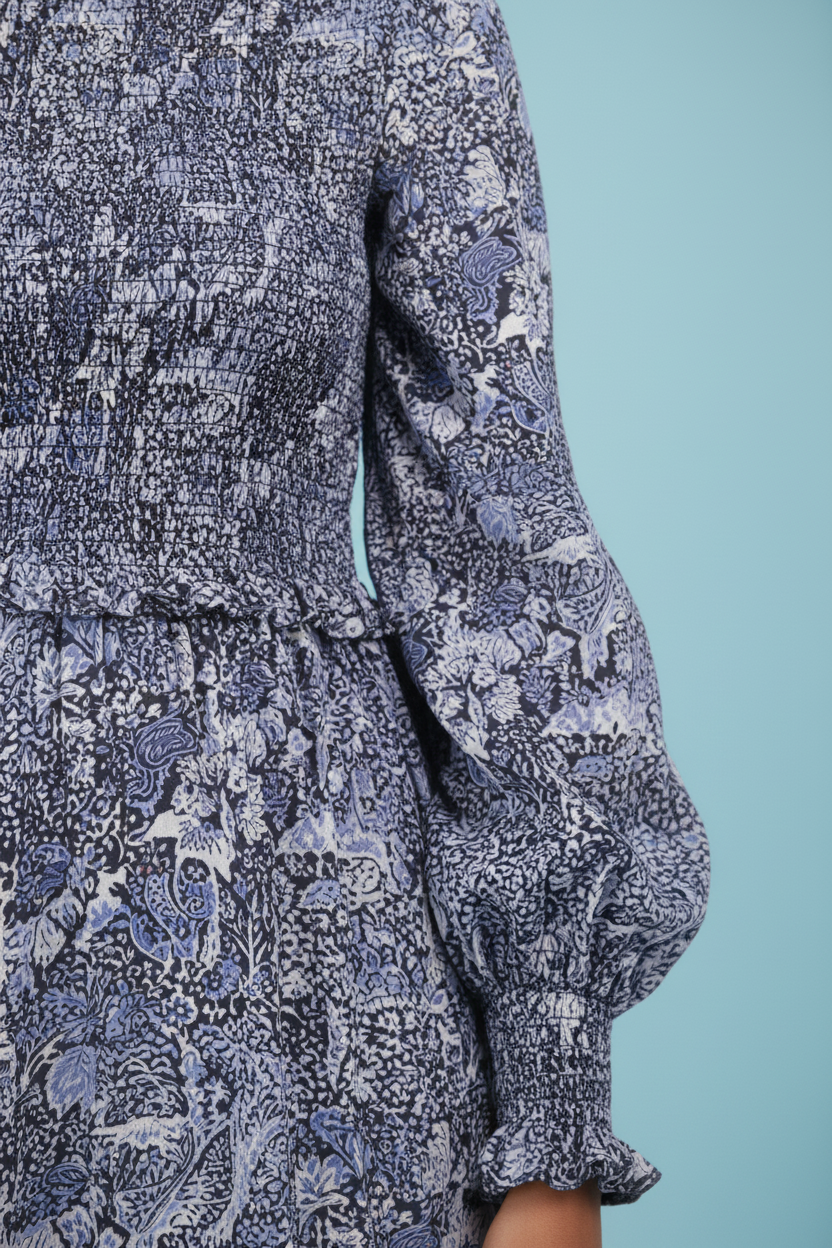 The Celeste Twill Maxi Dress