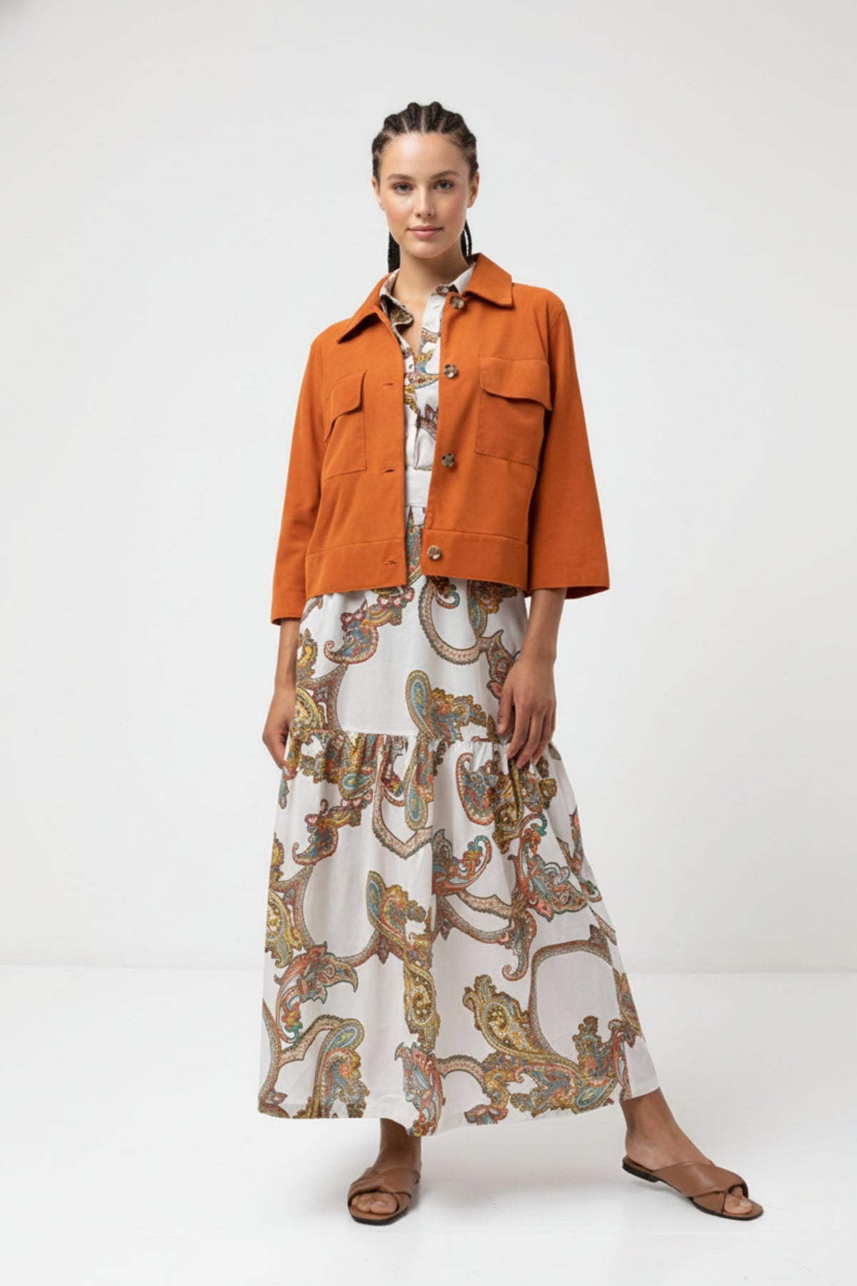 Amber Terra Suede Shirt – VISMRUT