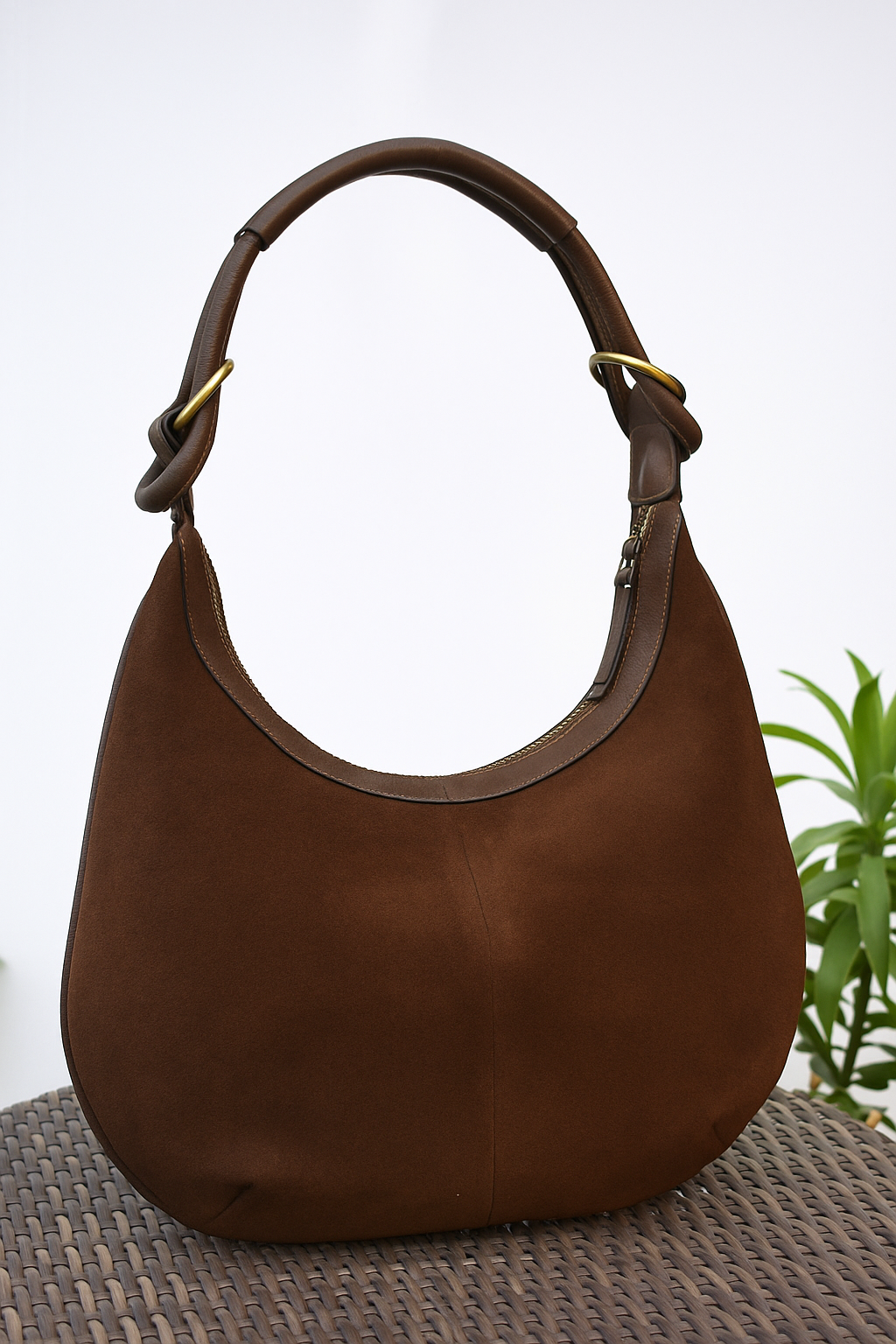 Desert Fringe Suede Shoulder Bag