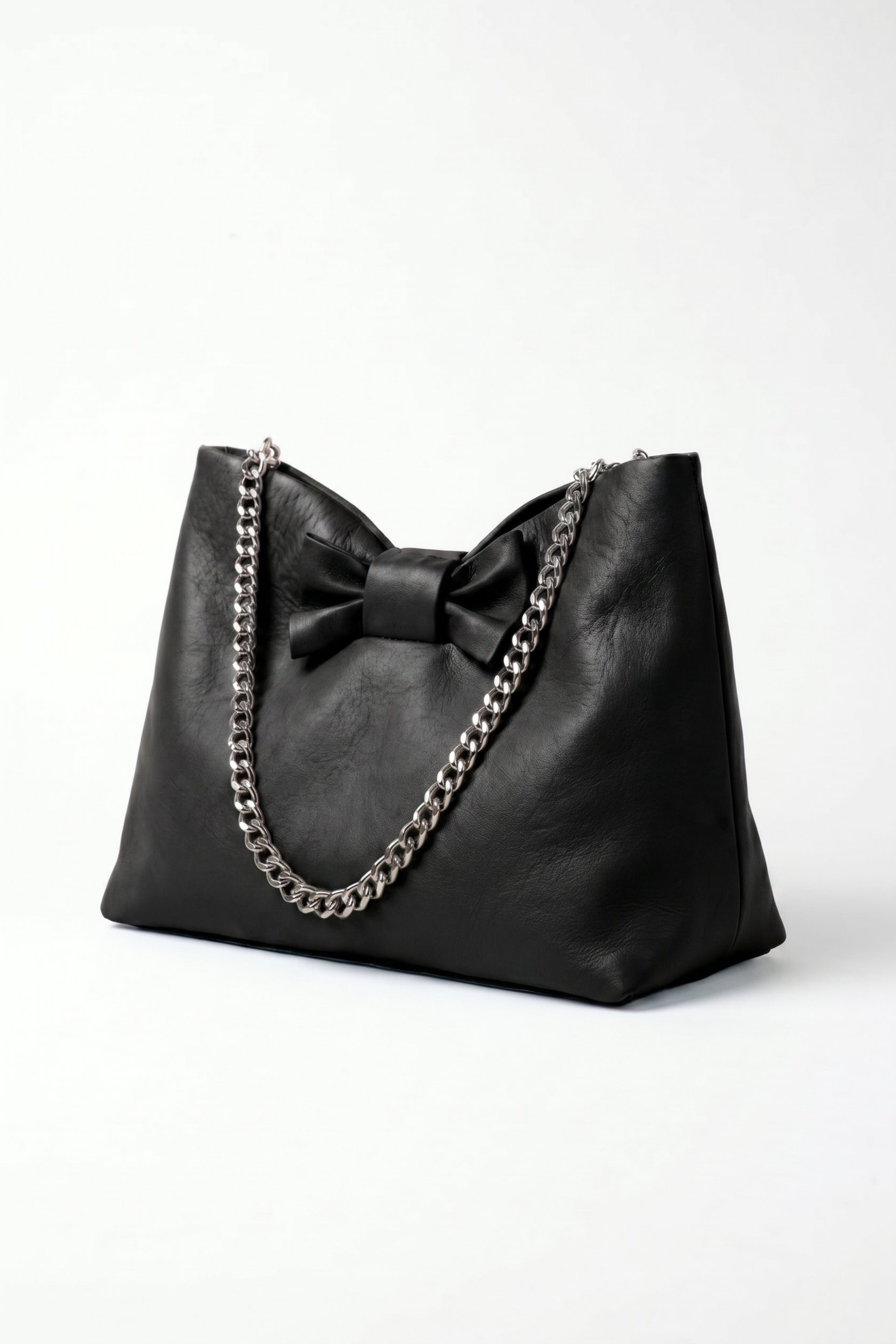 Bow Charm Shoulder Bag