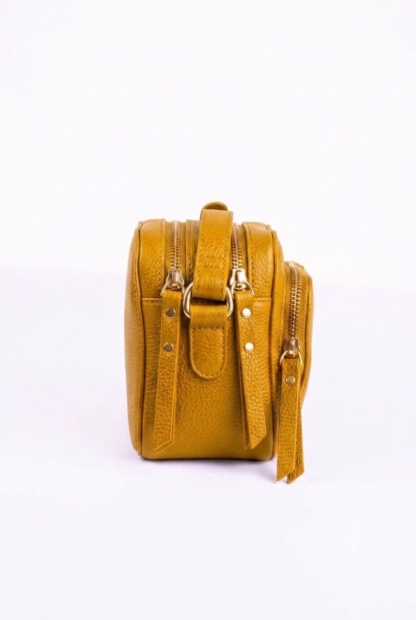 Roselle Crossbody - Pebbled Leather