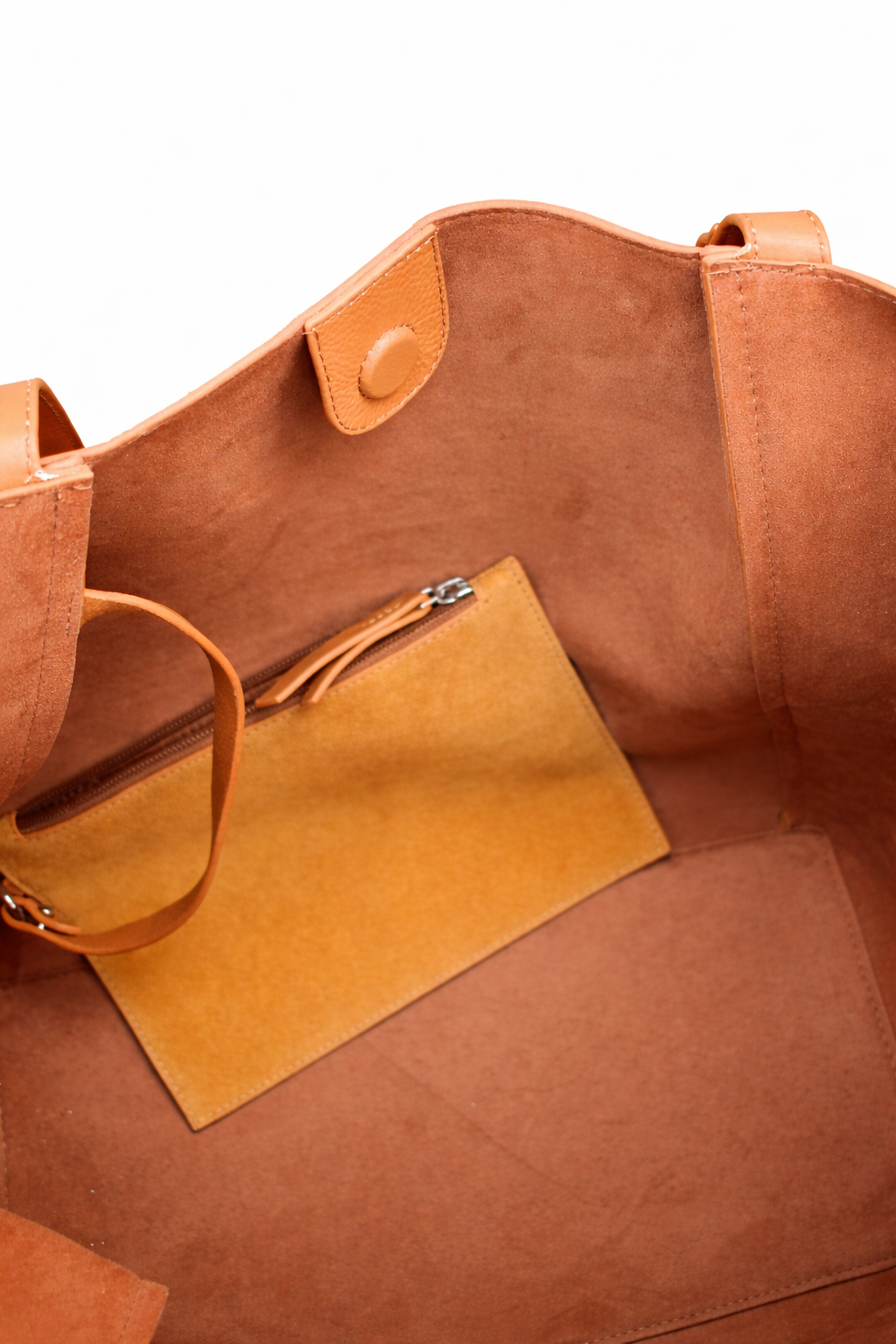 Amber Sun Suede Tote