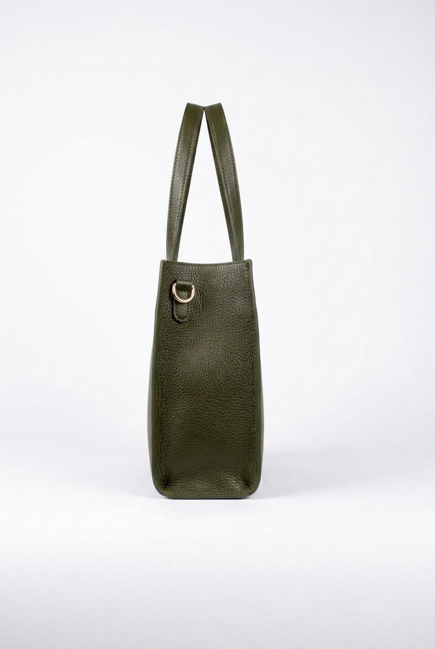Alba Leather Tote - Pebbled Leather