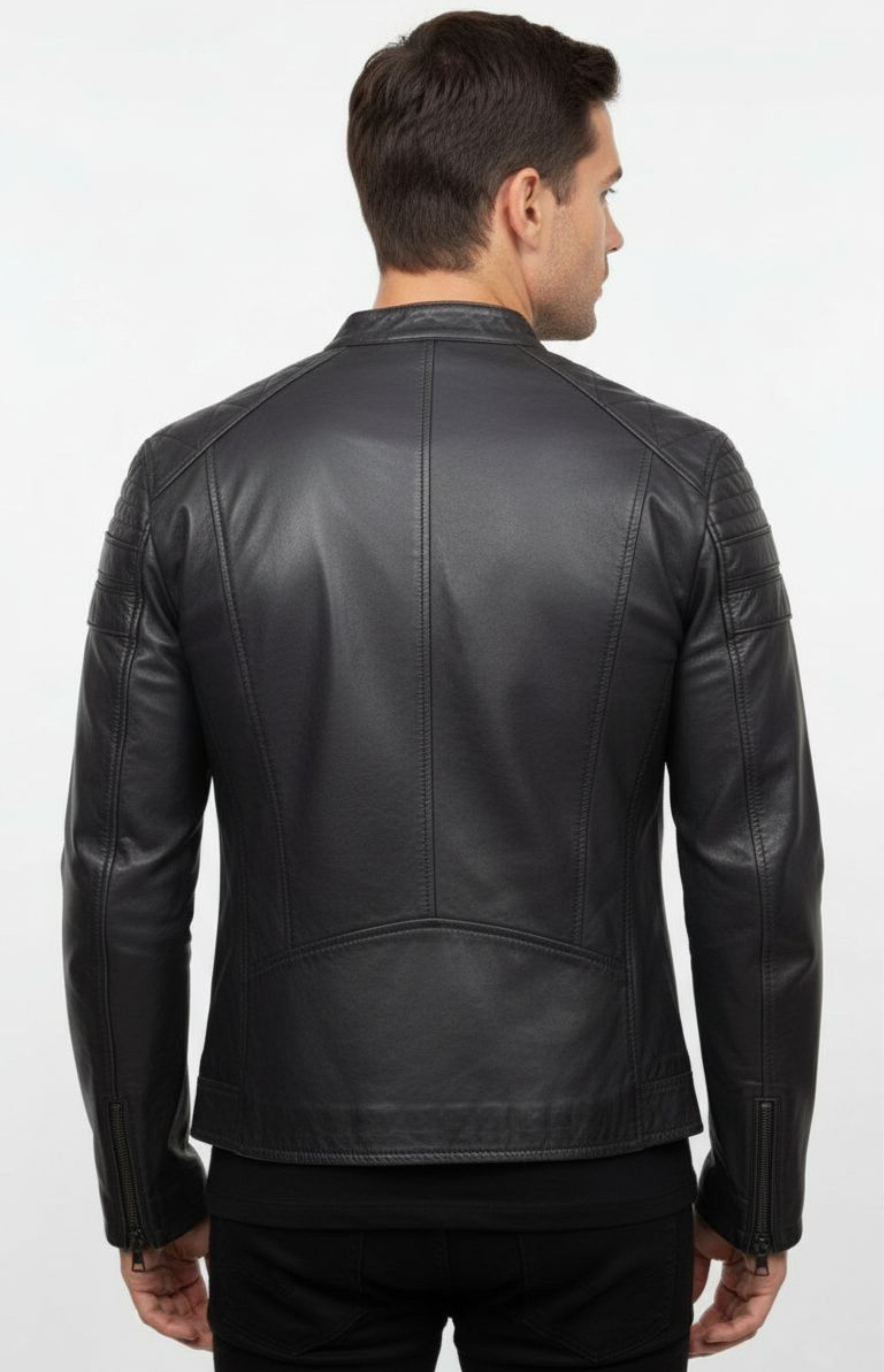 The Vanguard MotoCraft Real Leather Jacket