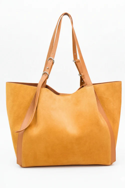 Amber Sun Suede Tote