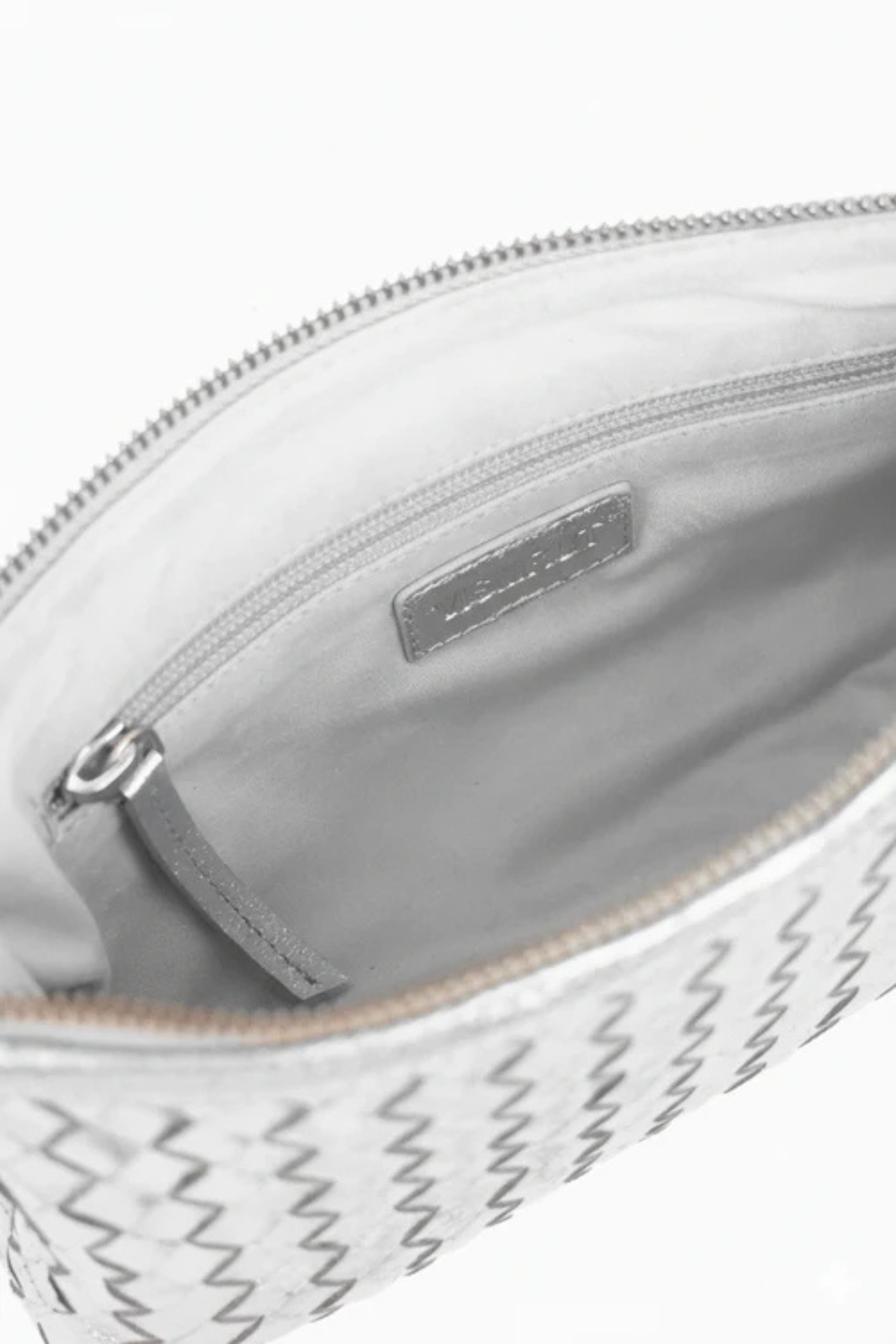 Golden Woven Charm Bag