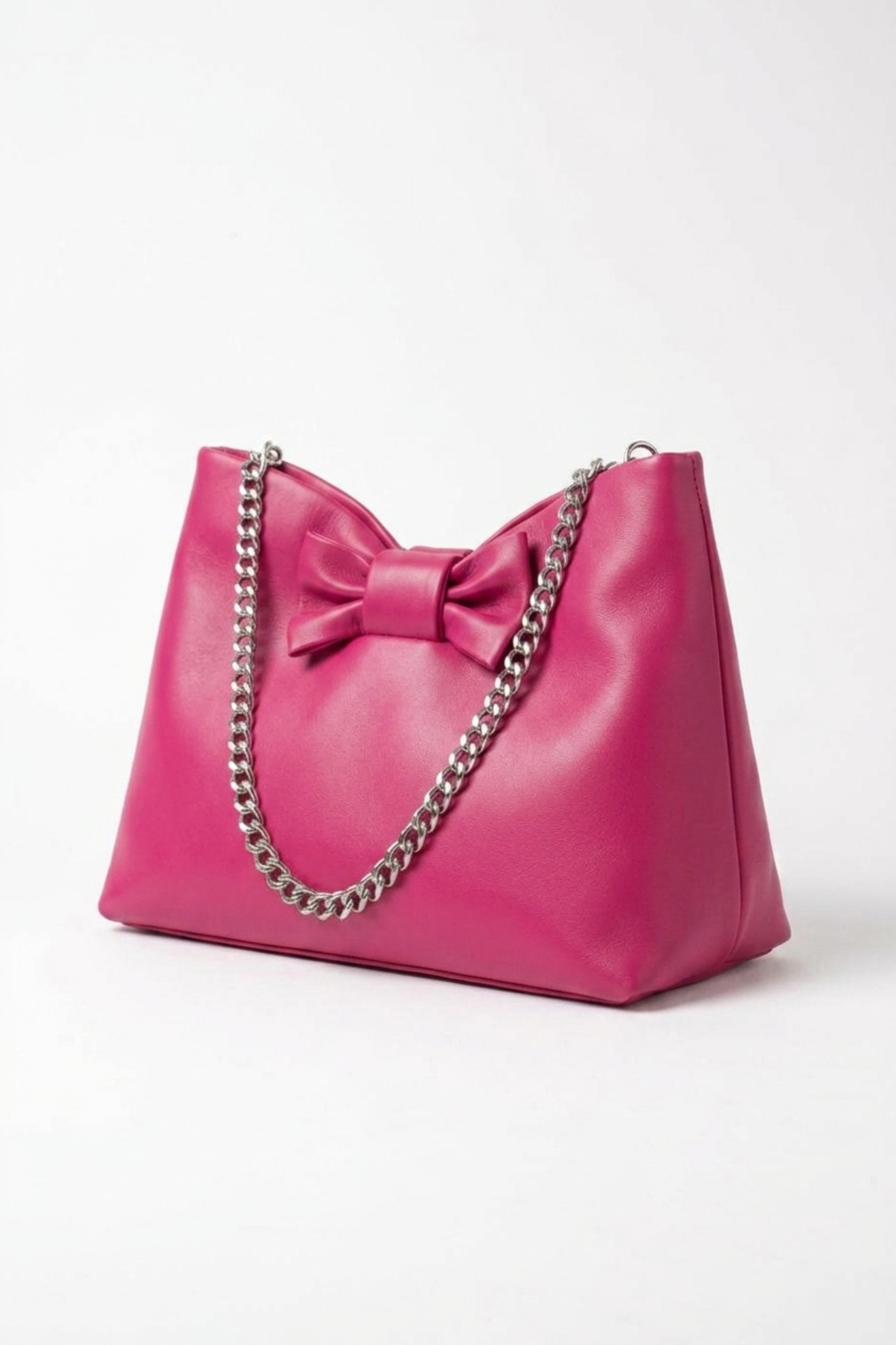 Bow Charm Shoulder Bag