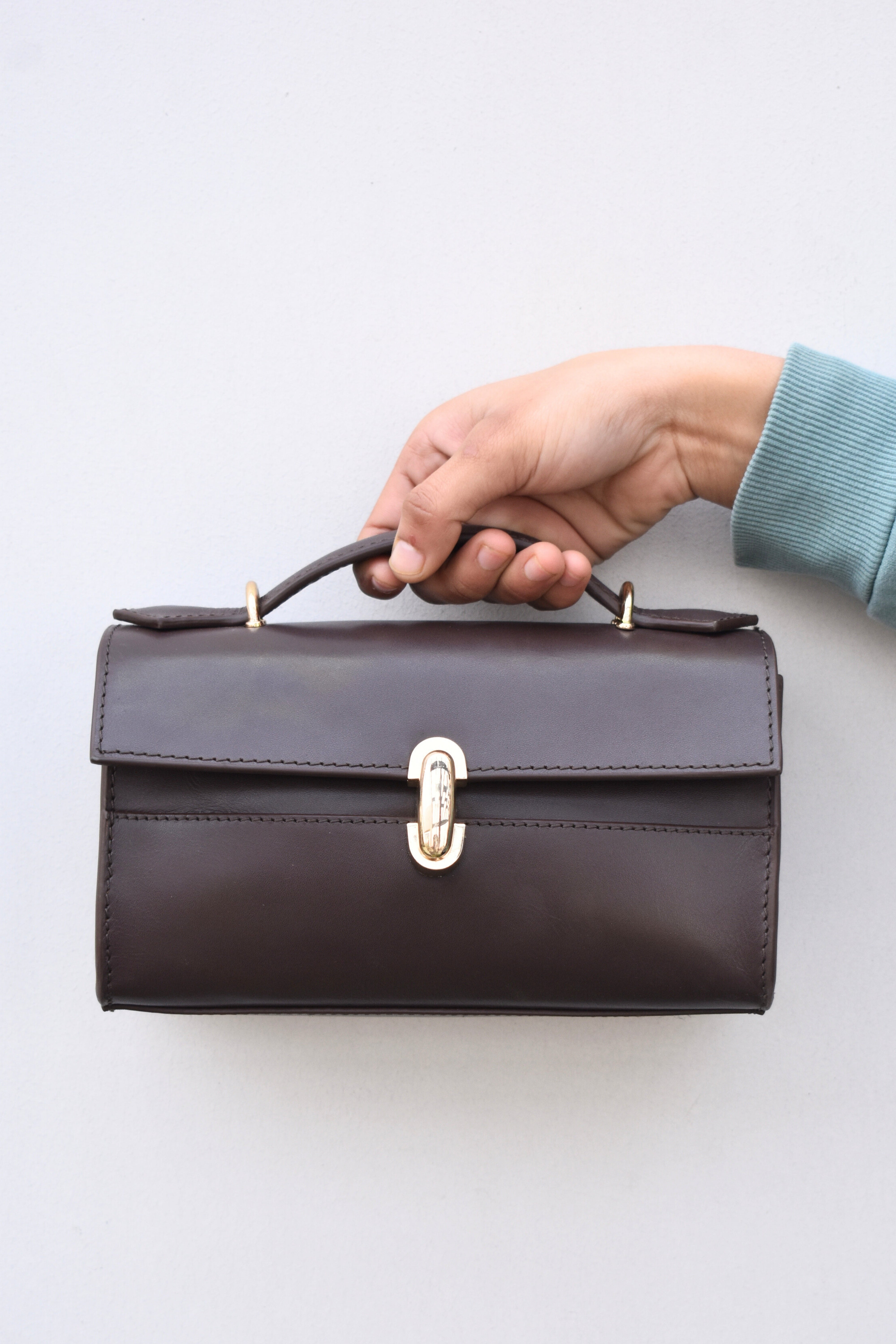 Bronza Leather Bag