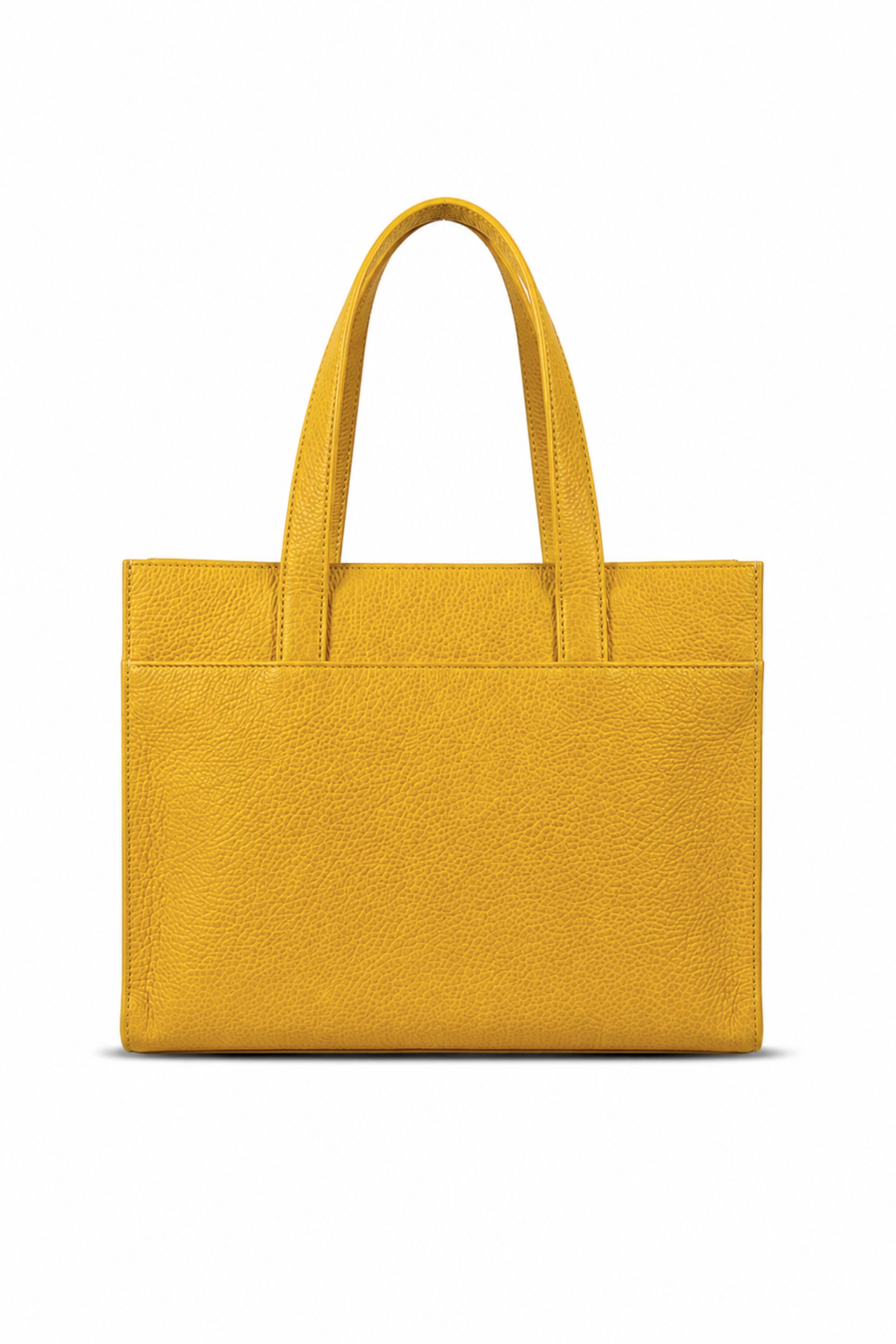 Alba Leather Tote - Pebbled Leather