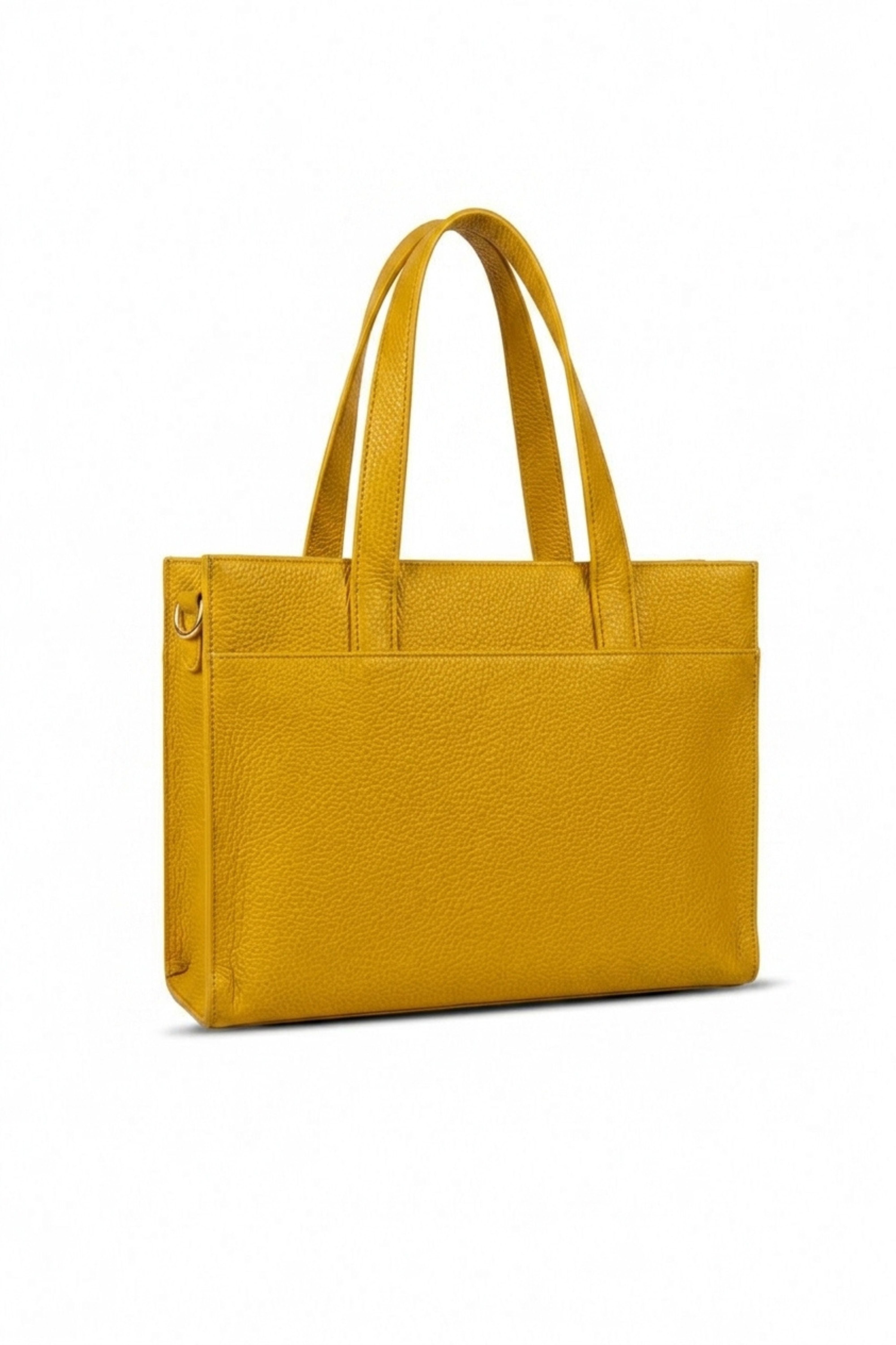 Alba Leather Tote - Pebbled Leather