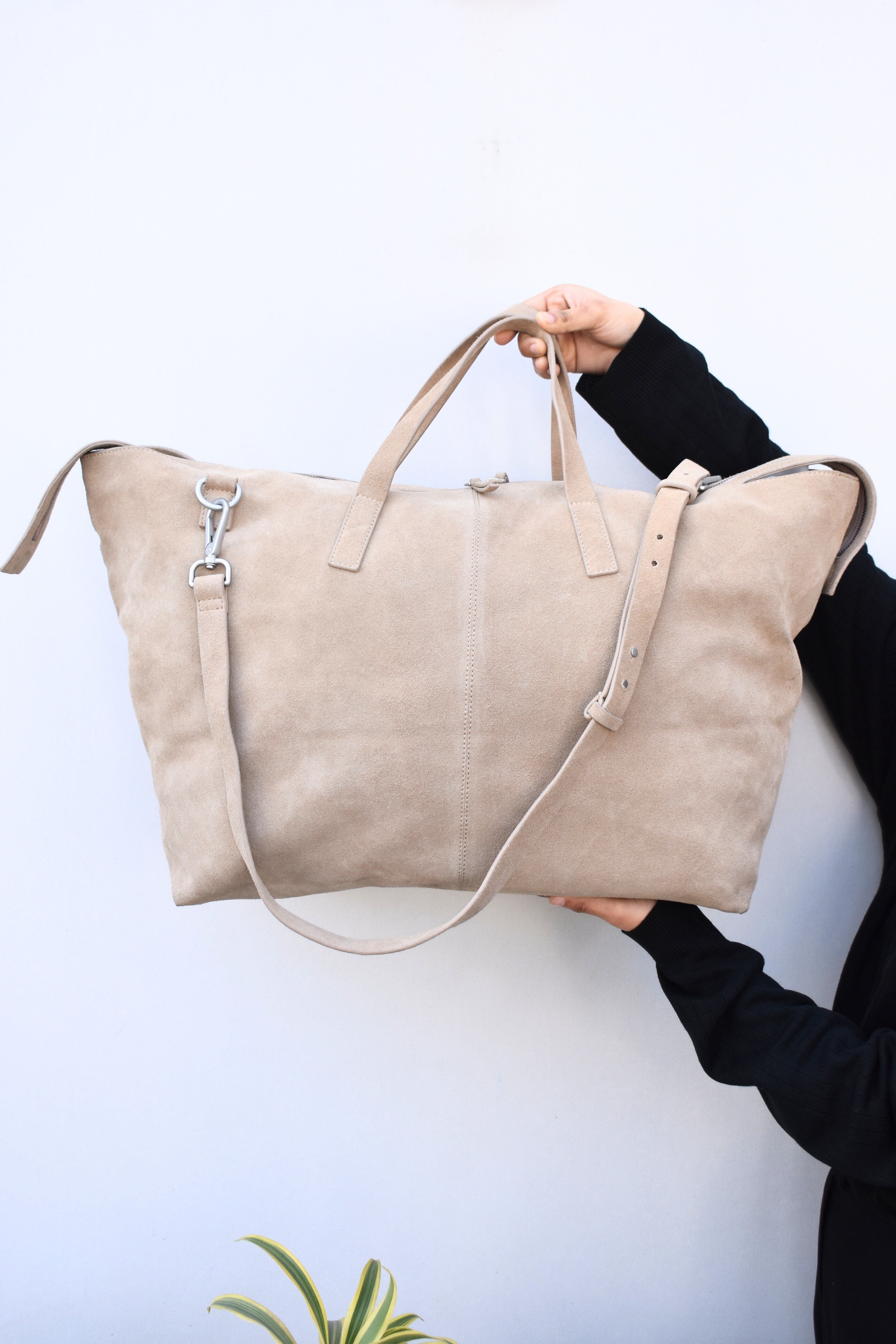 Sahara Drift Suede Duffle