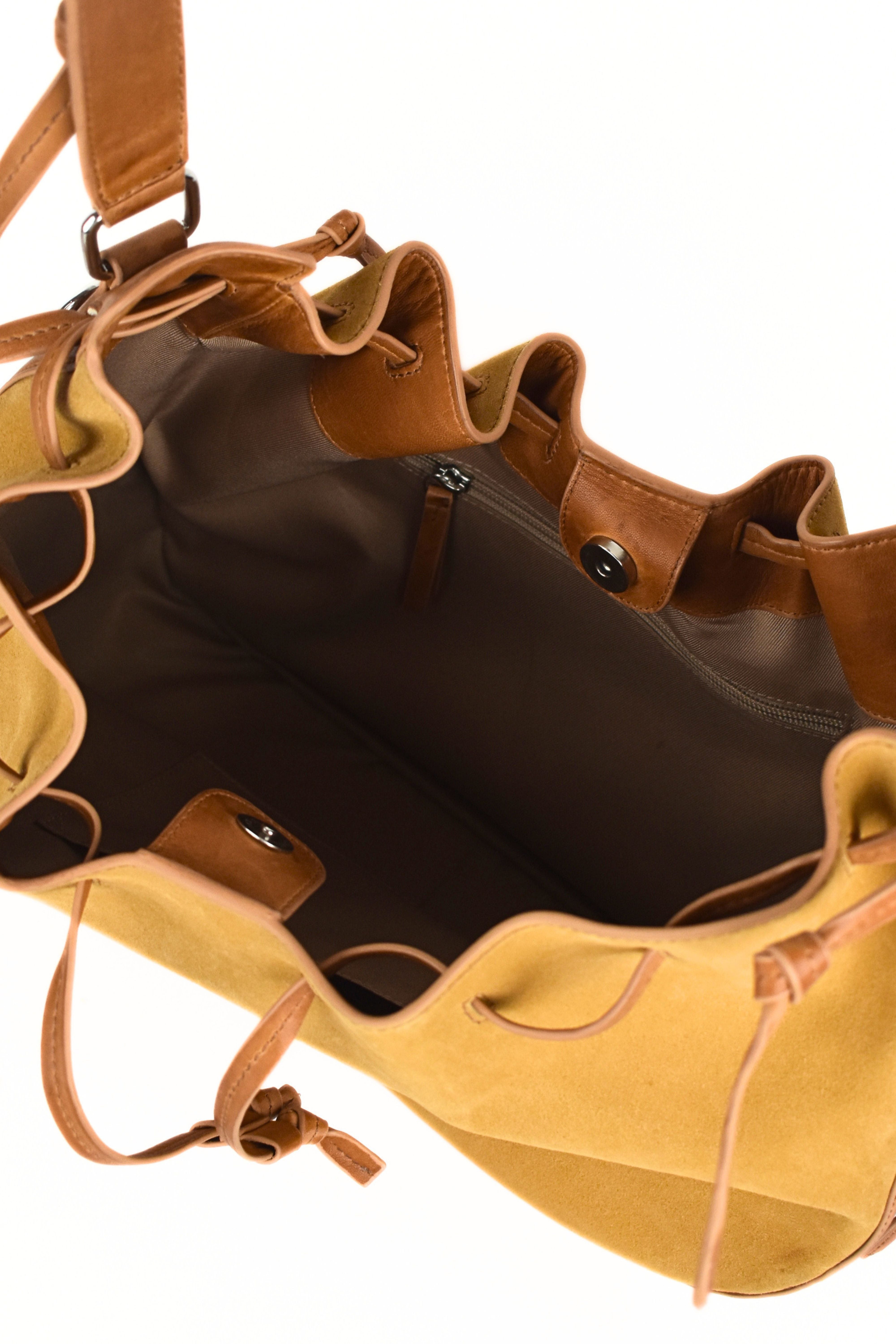 Terra Drawstring Shoulder Bag