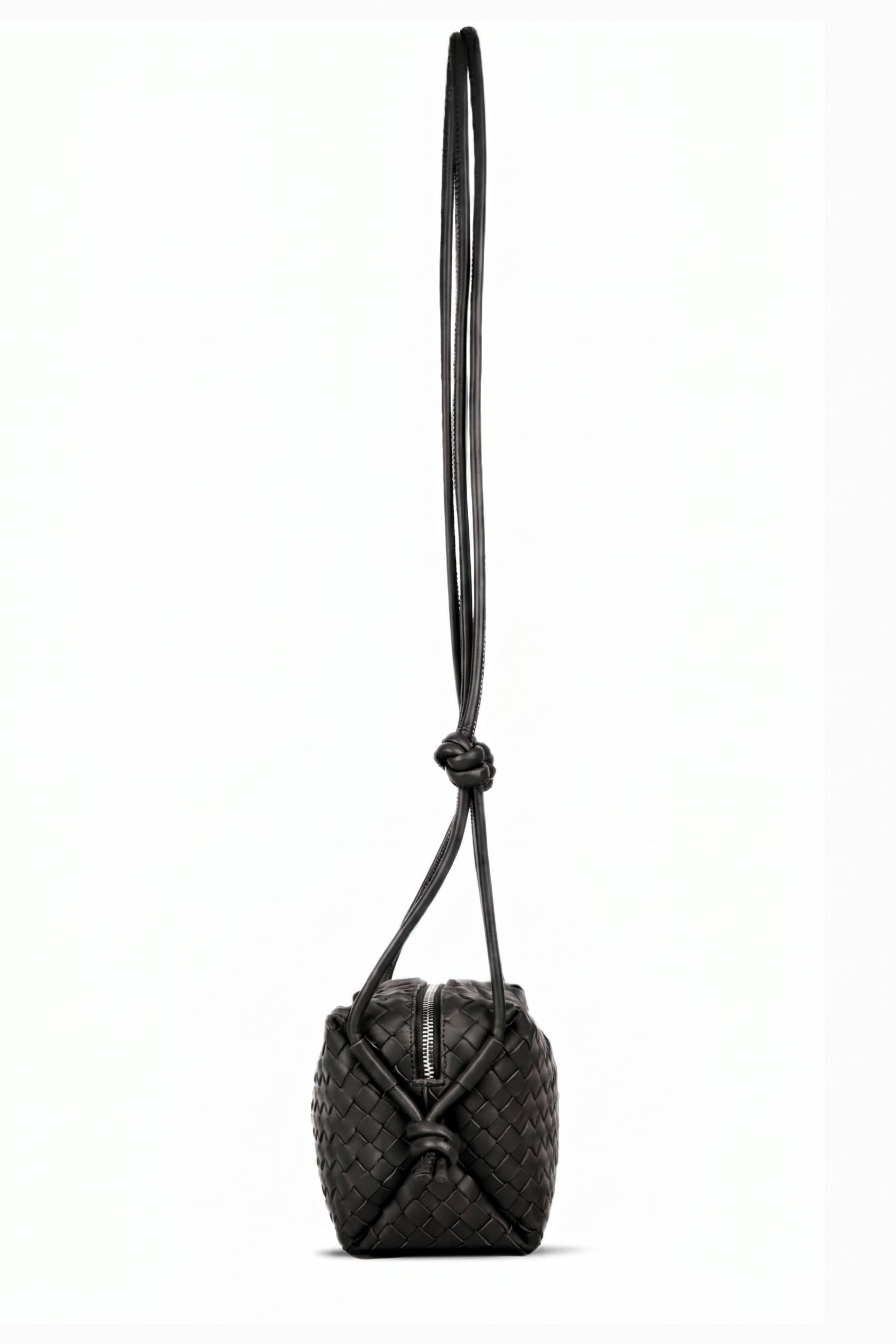 Woven Knot Shoulder Bag