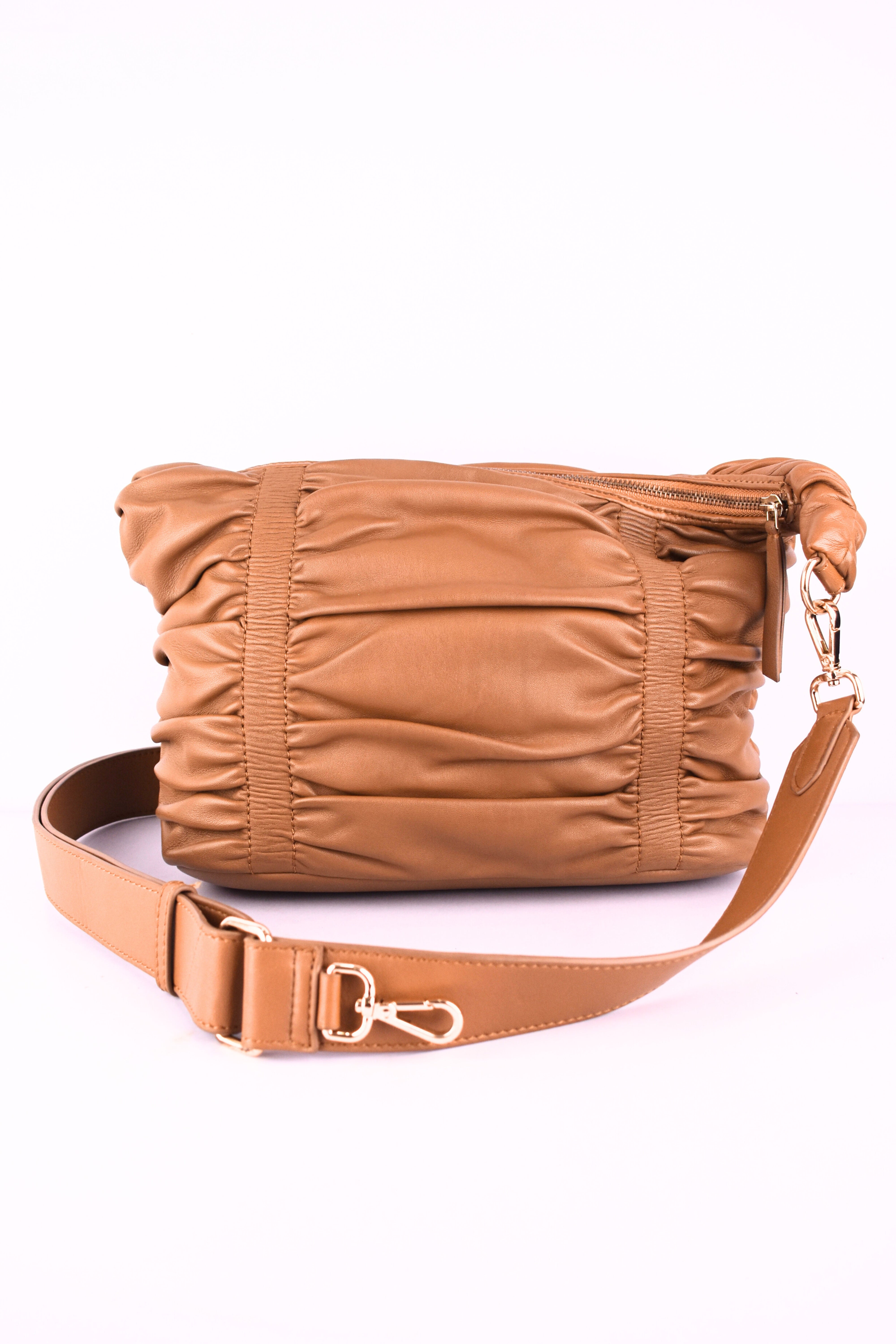 The Sienna Gathered Luxe Satchel