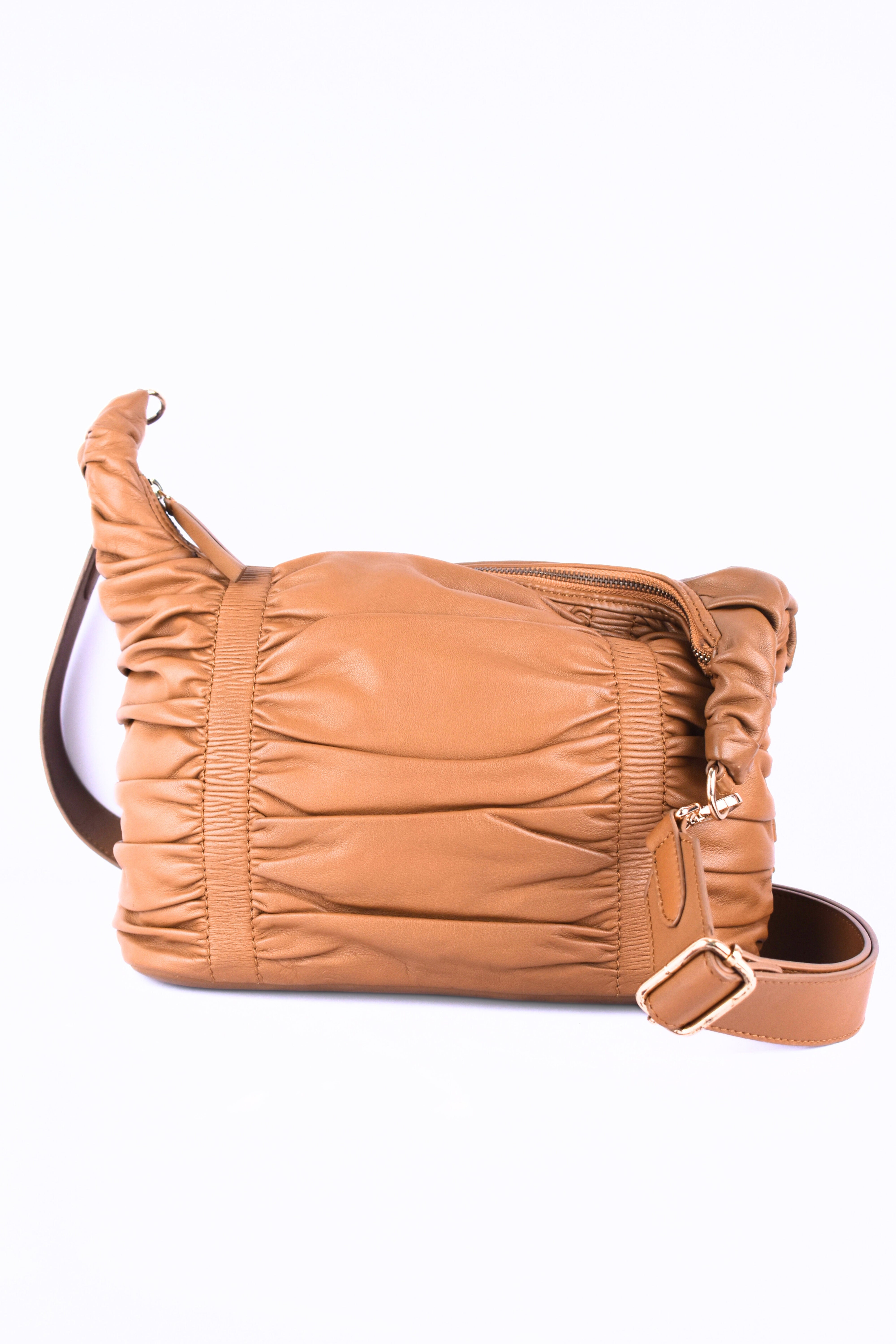 The Sienna Gathered Luxe Satchel