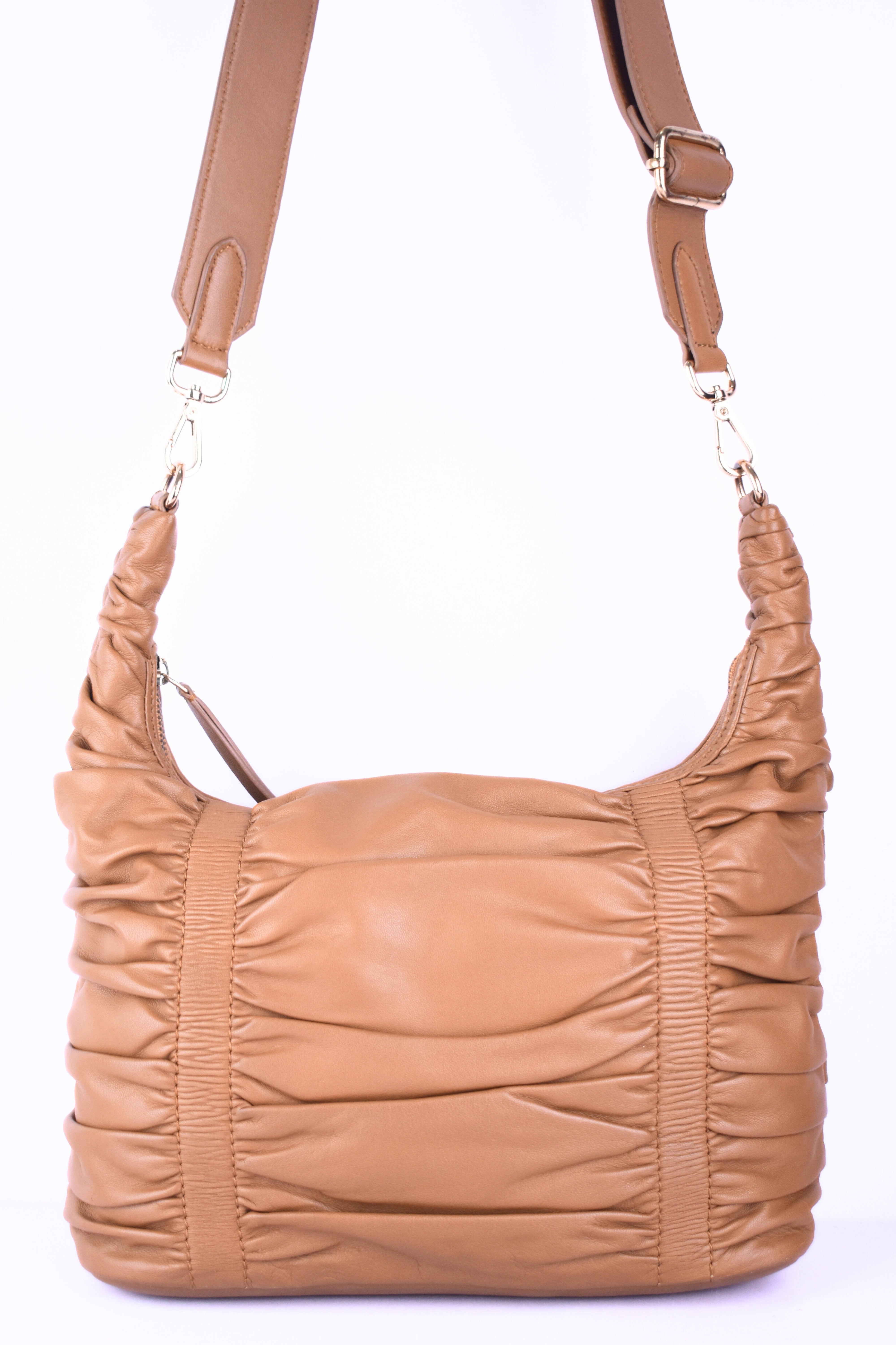The Sienna Gathered Luxe Satchel