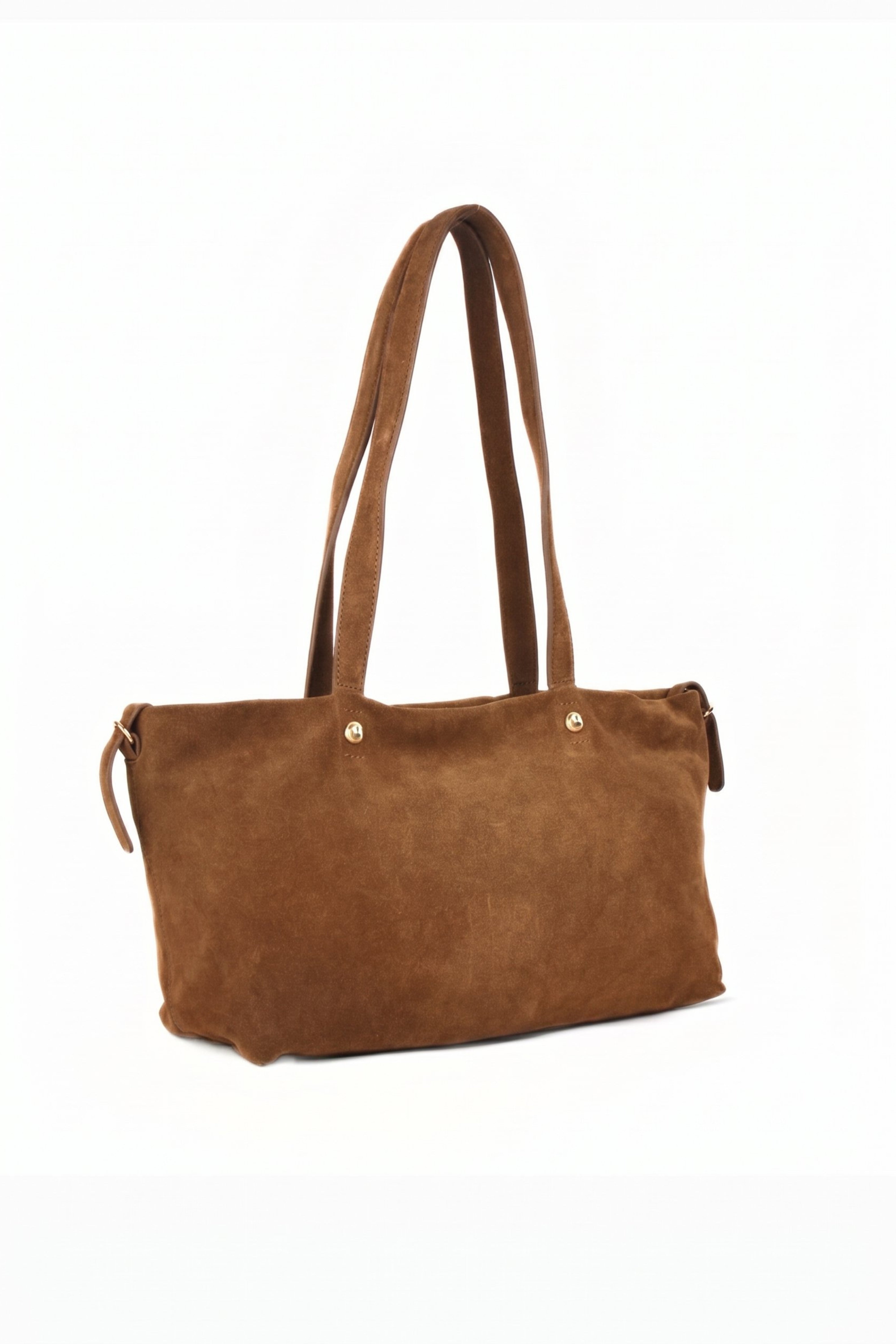 Moss Suede Tote Bag