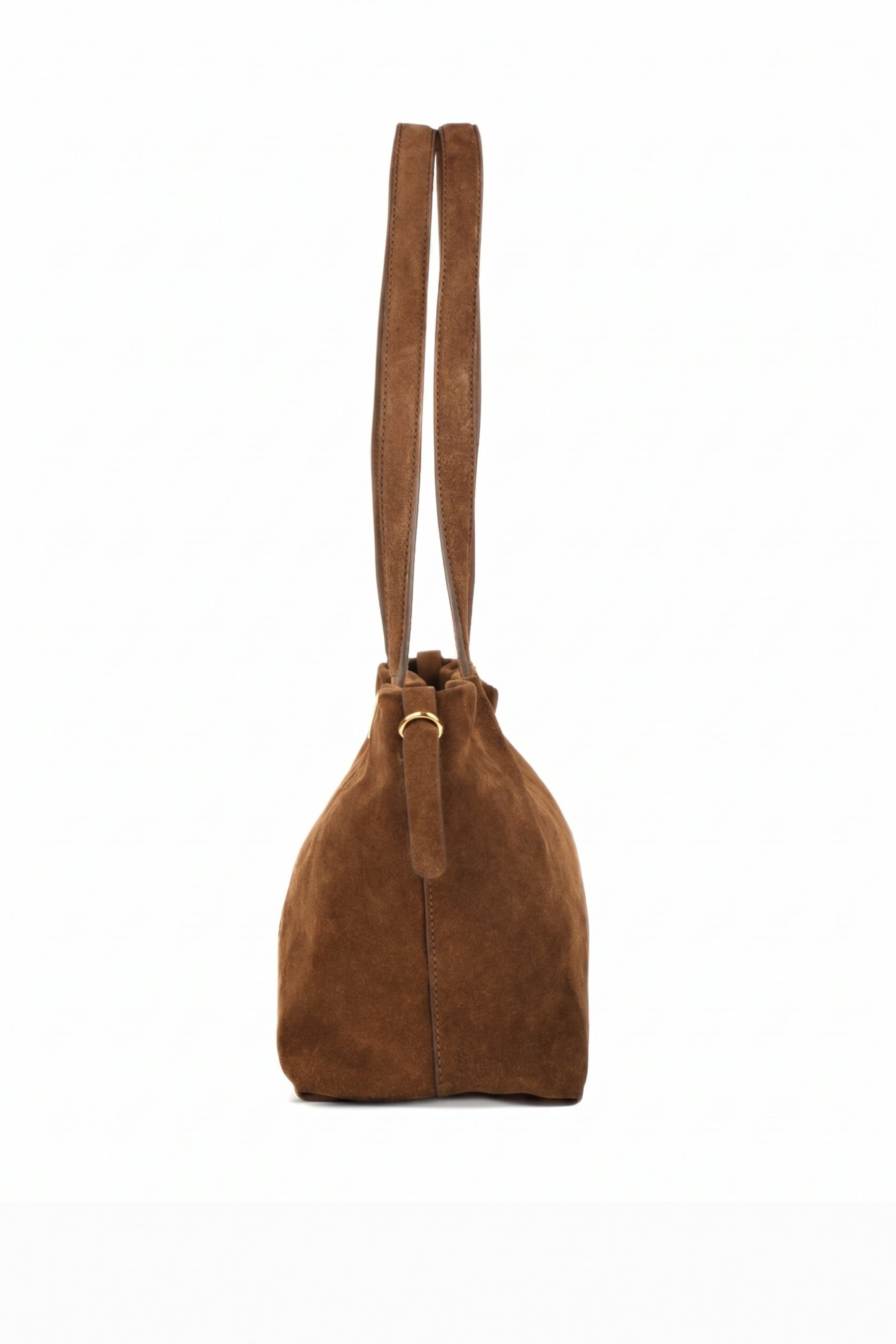 Moss Suede Tote Bag