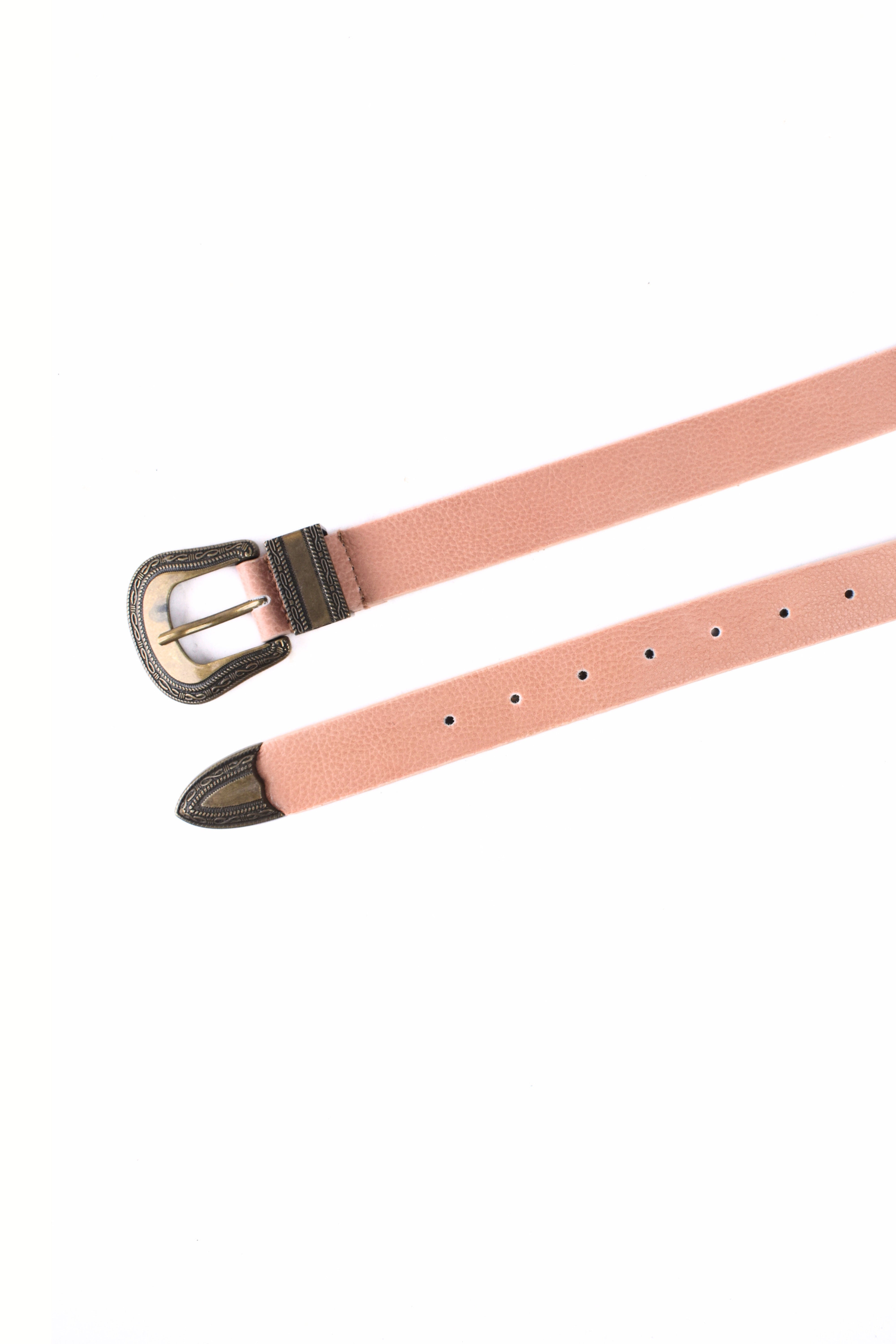 Blush Vintage Artisan Leather Belt
