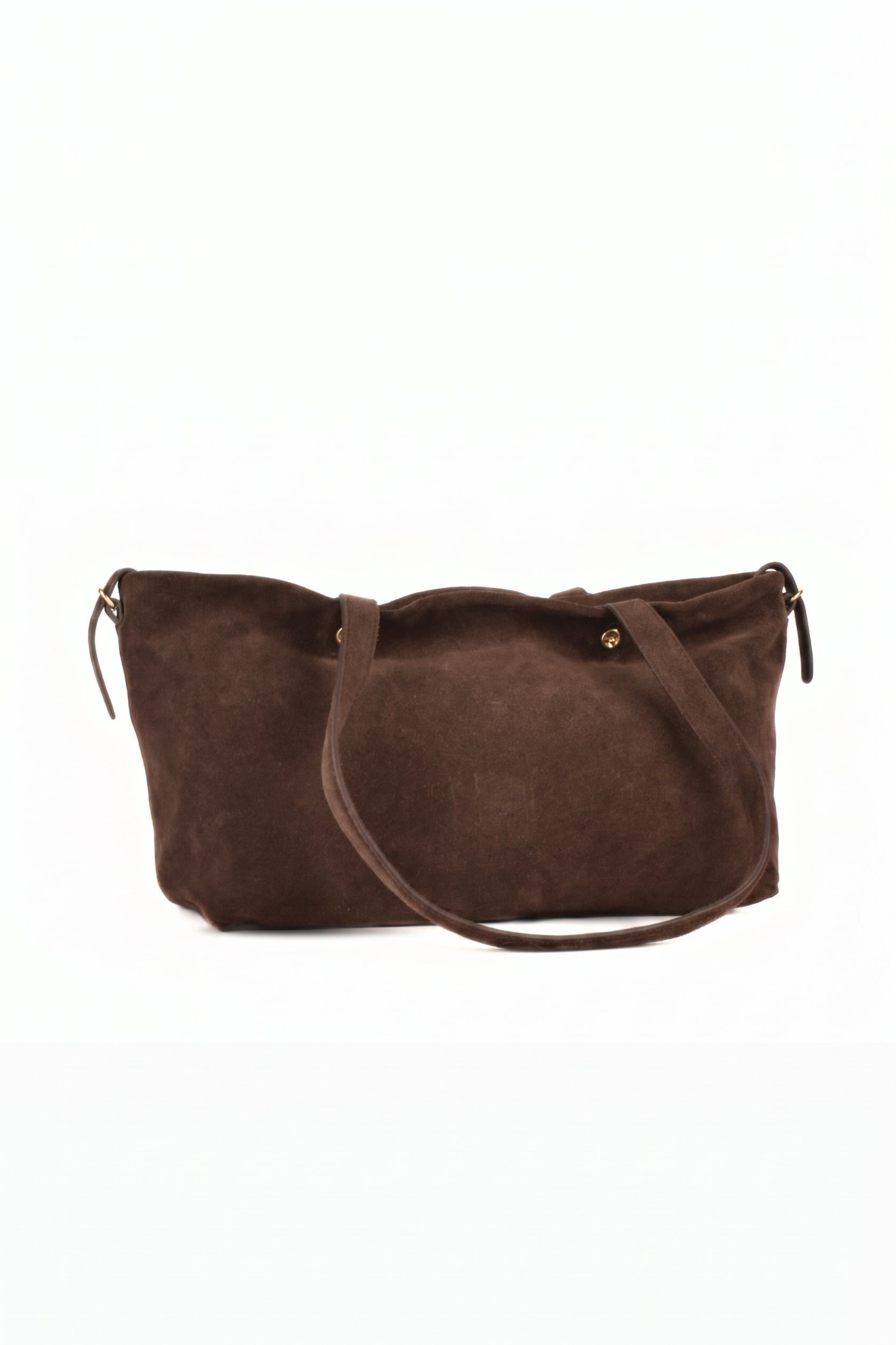 Moss Suede Tote Bag