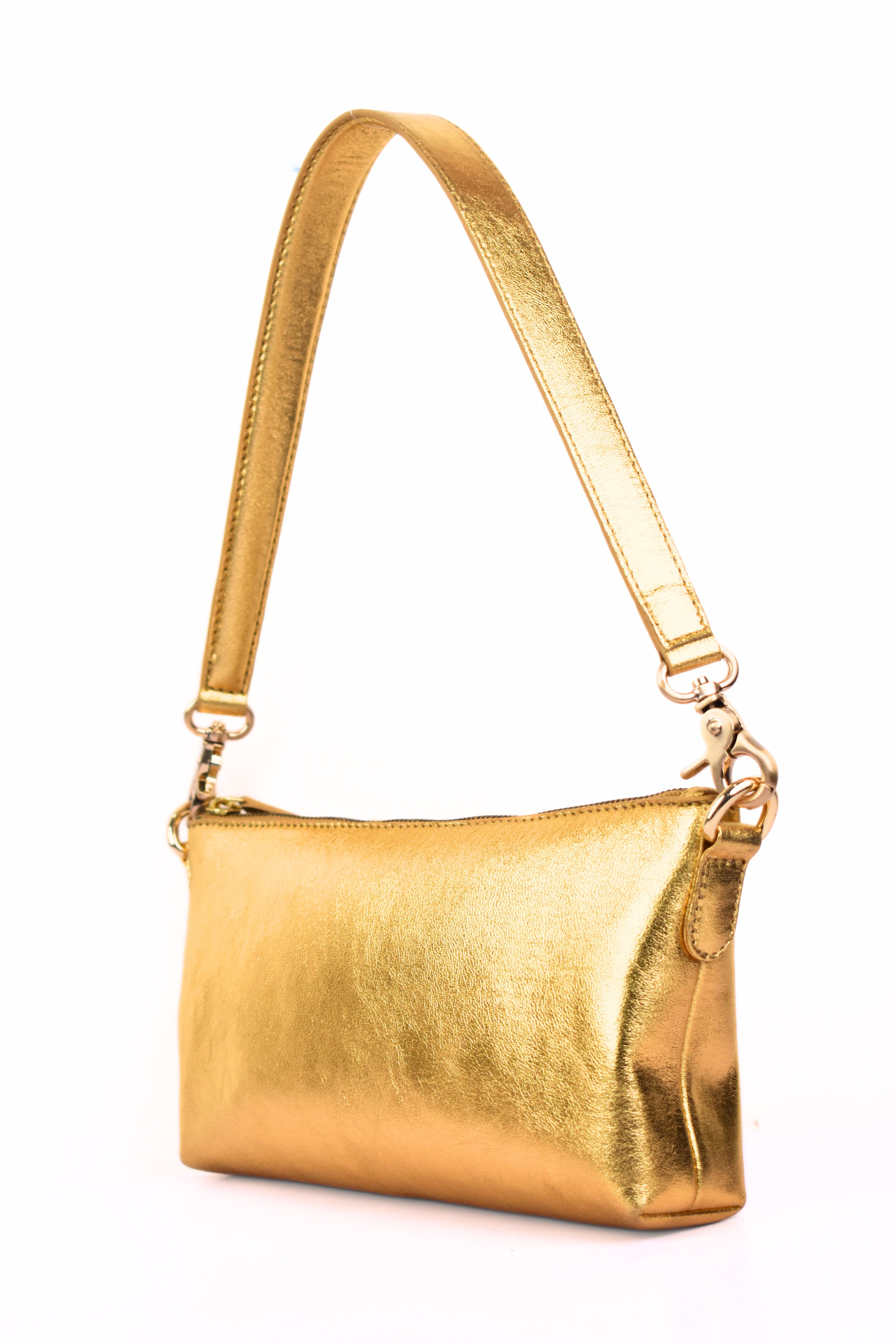 Golden Gleam Luxe Bag