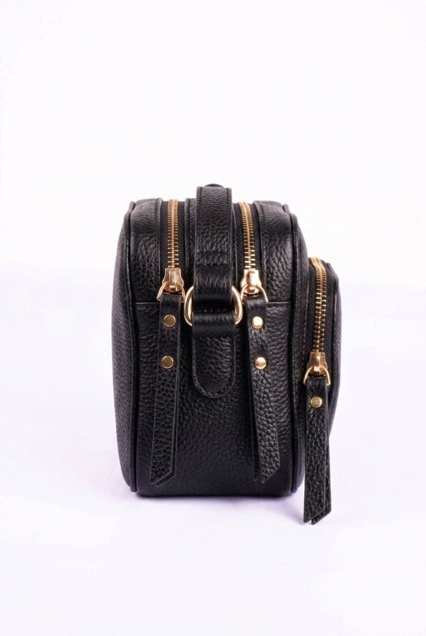Roselle Crossbody - Pebbled Leather