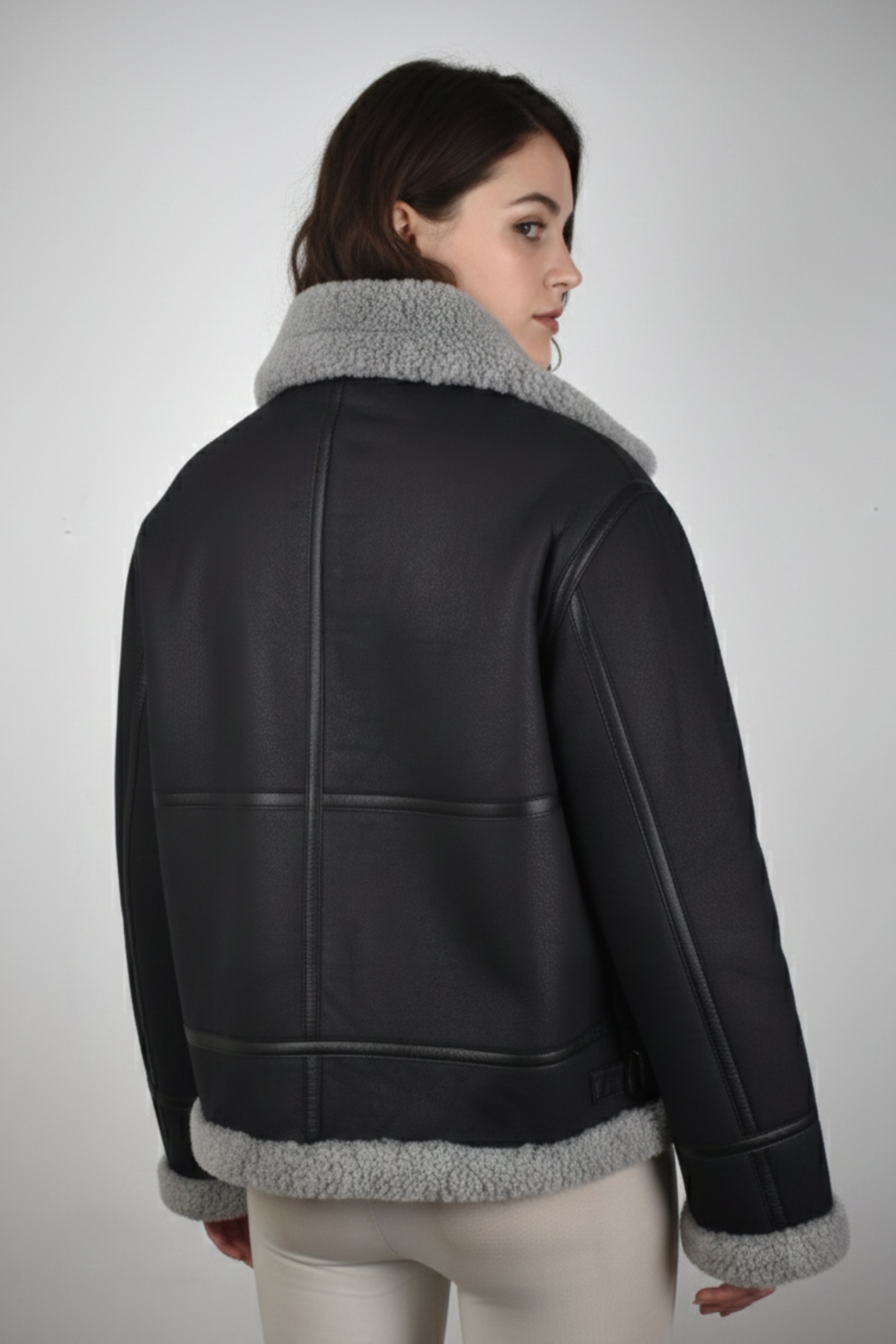 The Evercrest Aviator Jacket – Black