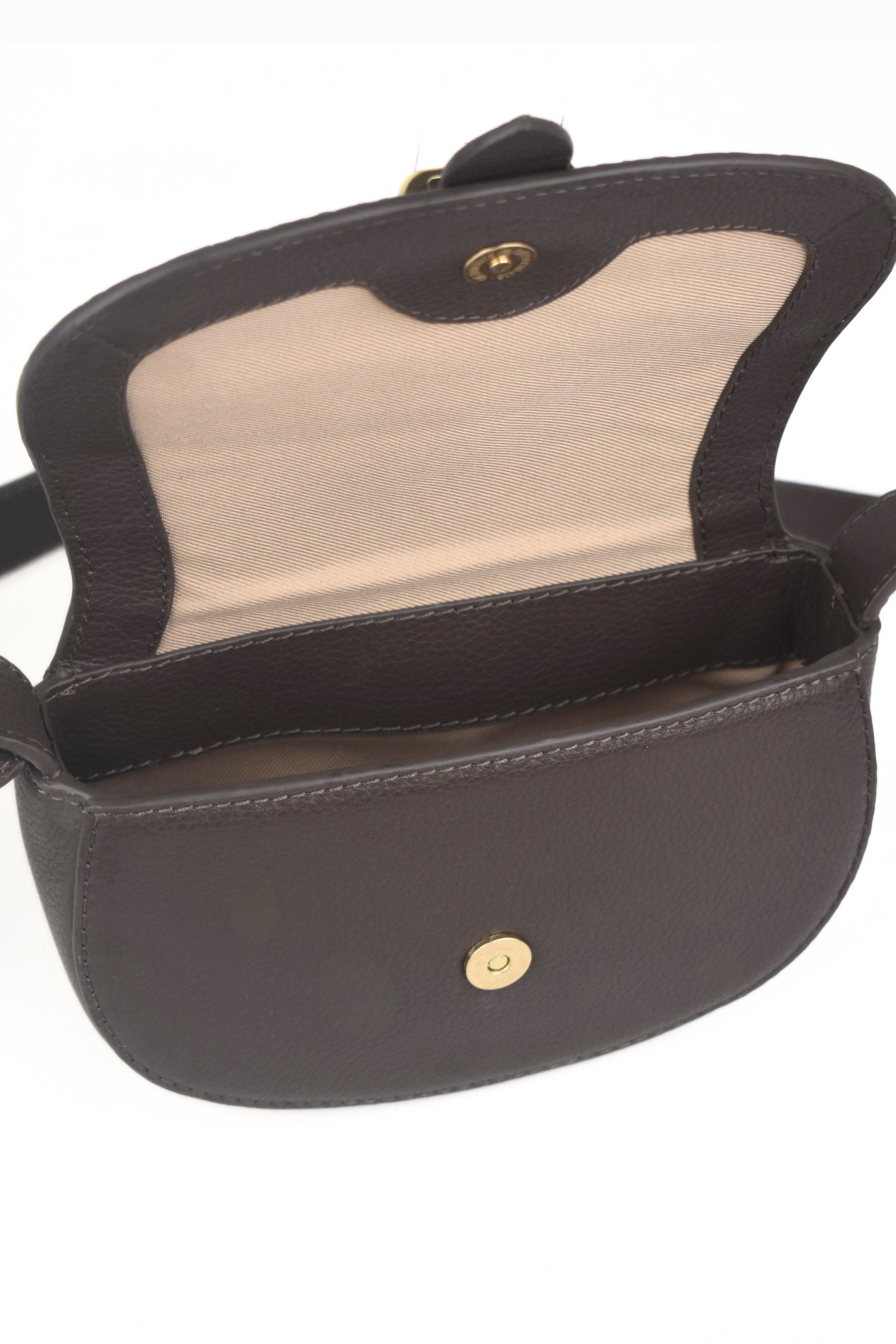 Croco Arc Mini Shoulder Bag