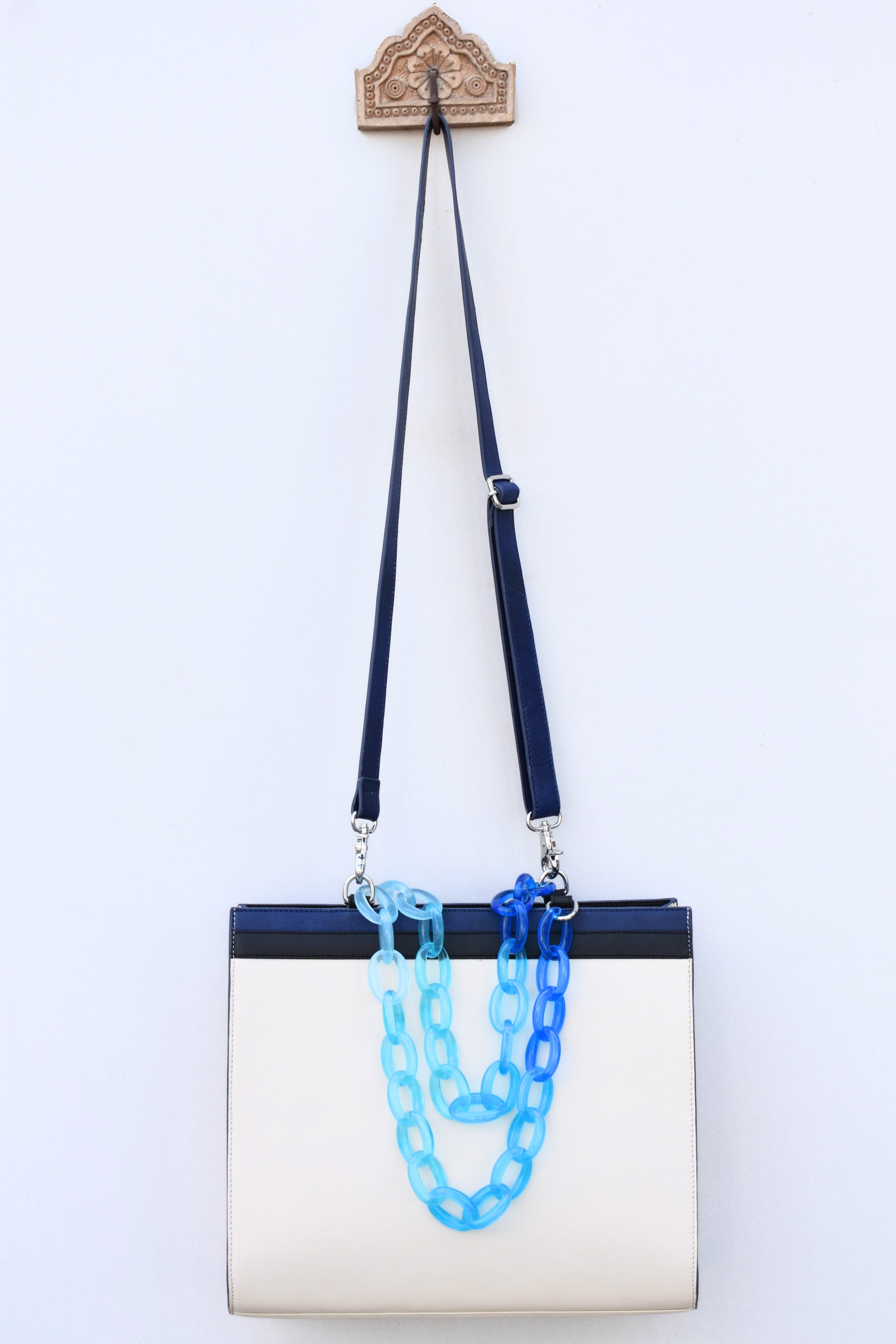 Elegant Bloom Leather Tote