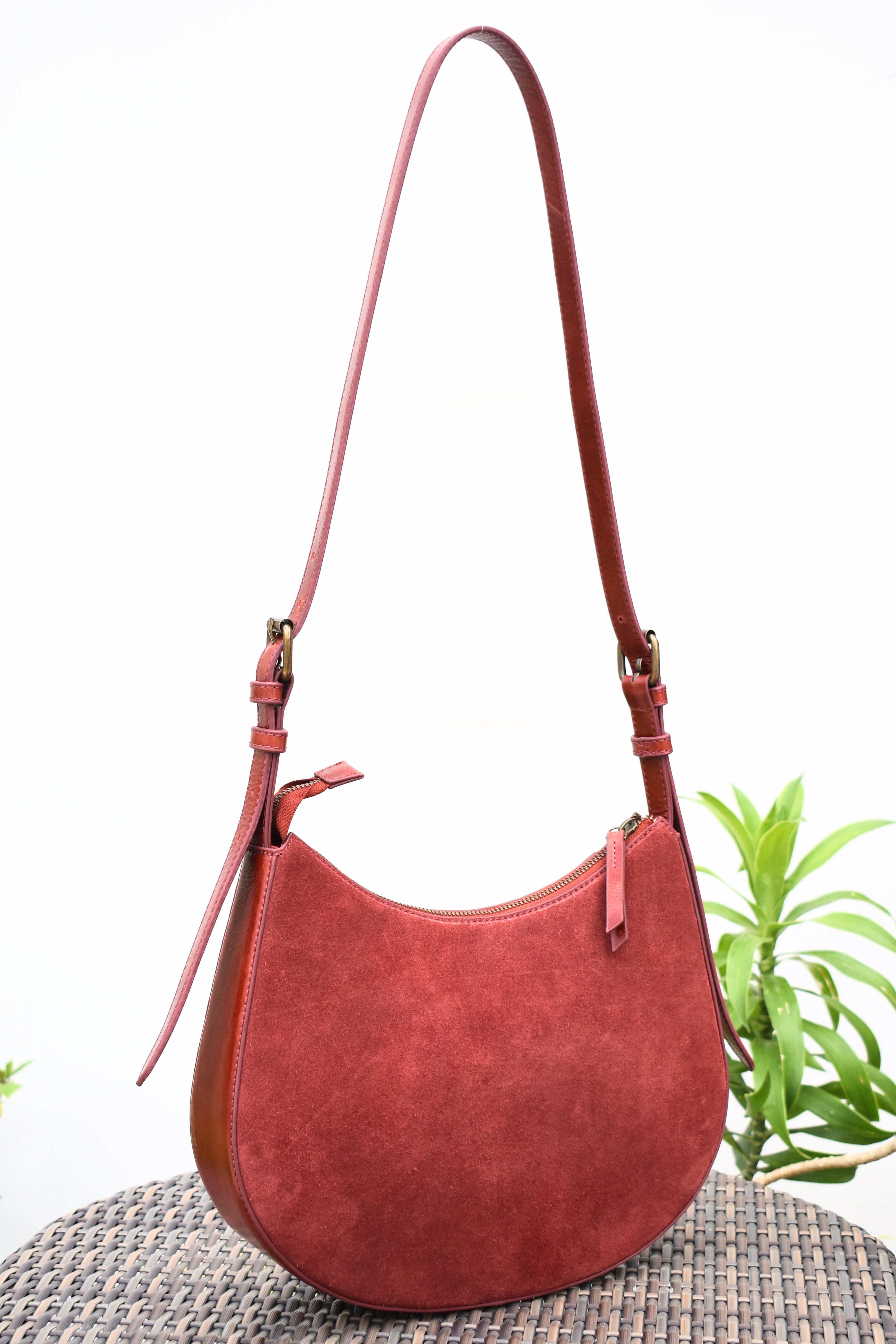 Iyla Studded Split Leather Sling
