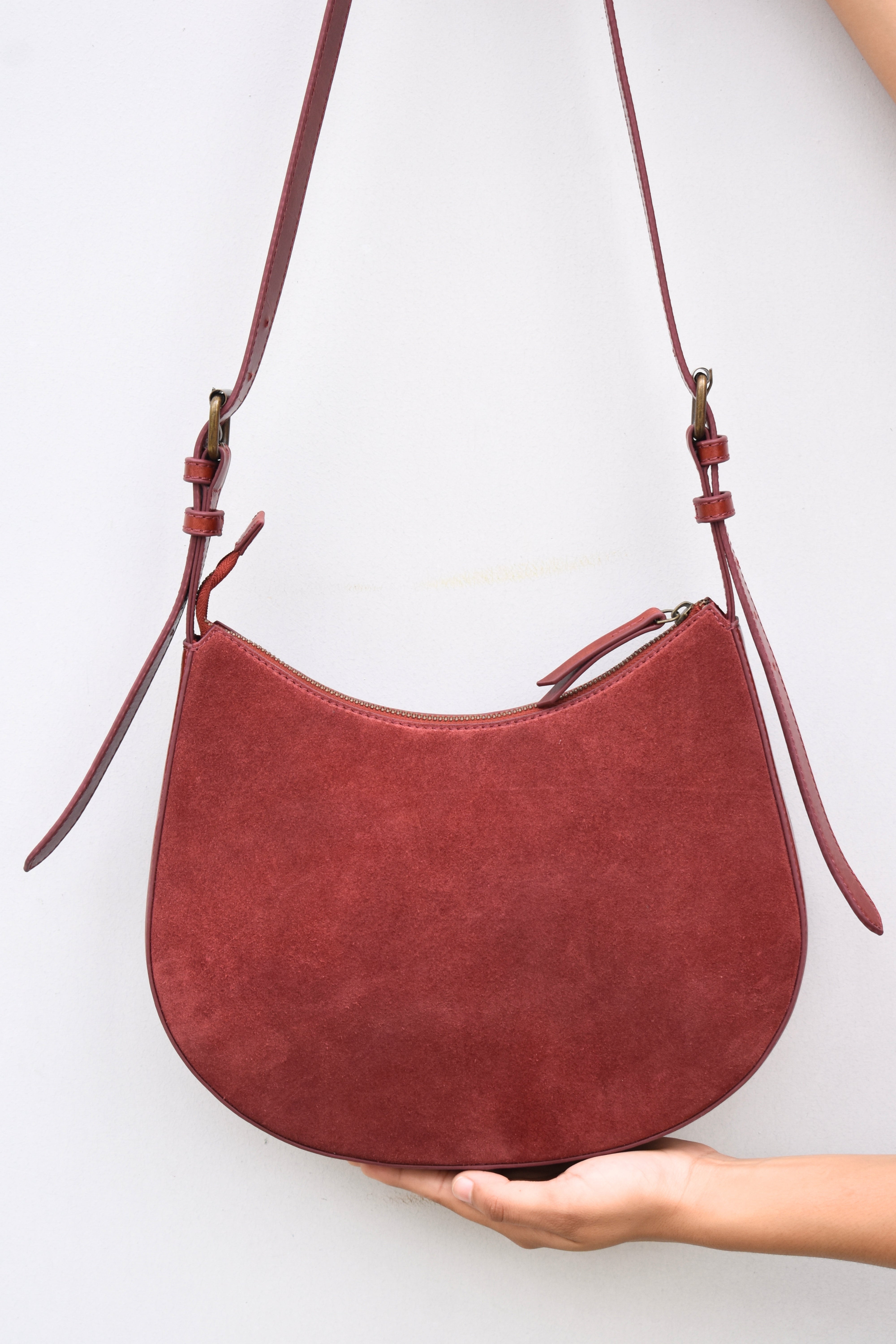 Iyla Studded Split Leather Sling