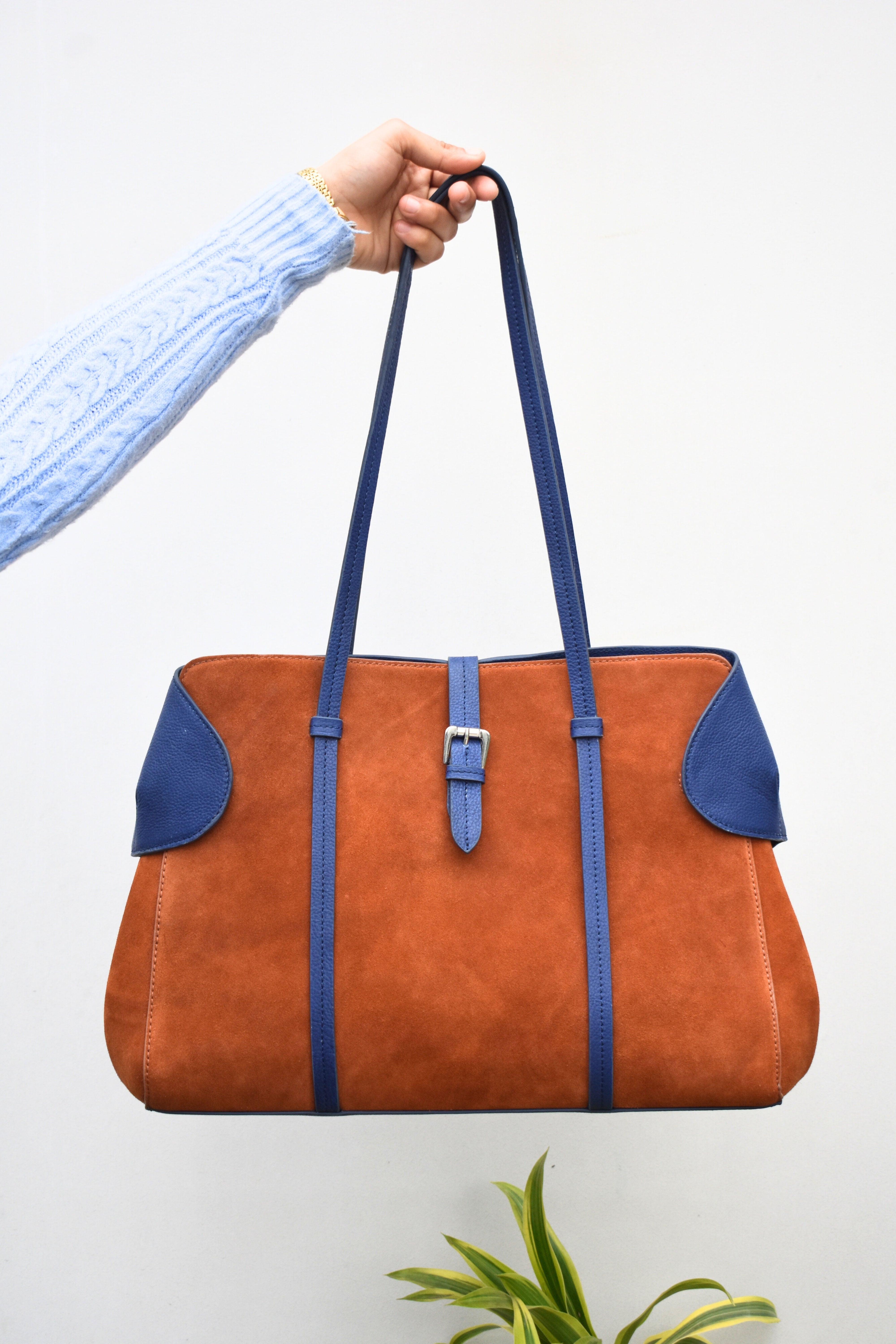 Azure Luxe Tote – Expanded Edition