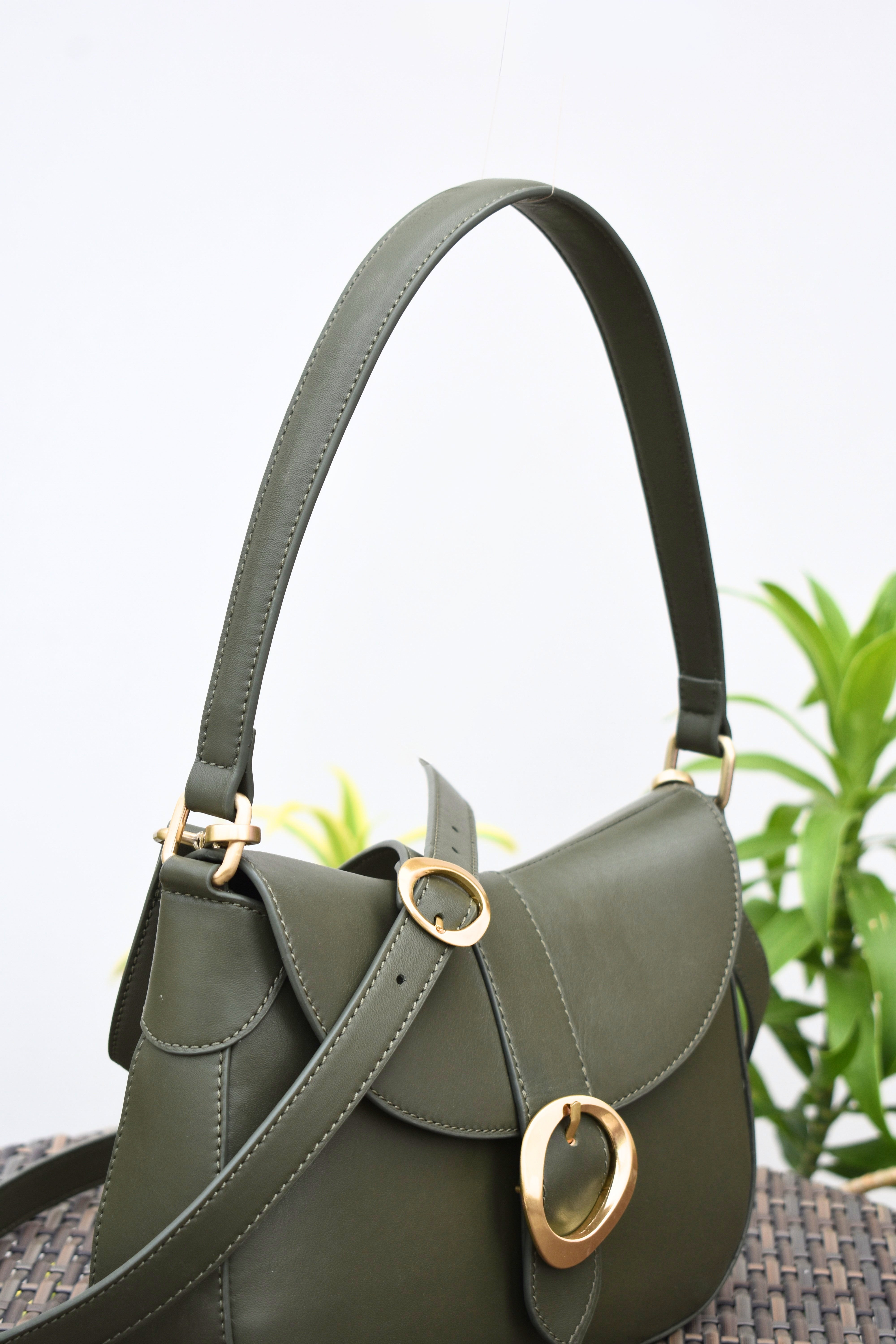 Verdant Bloom Shoulder Bag