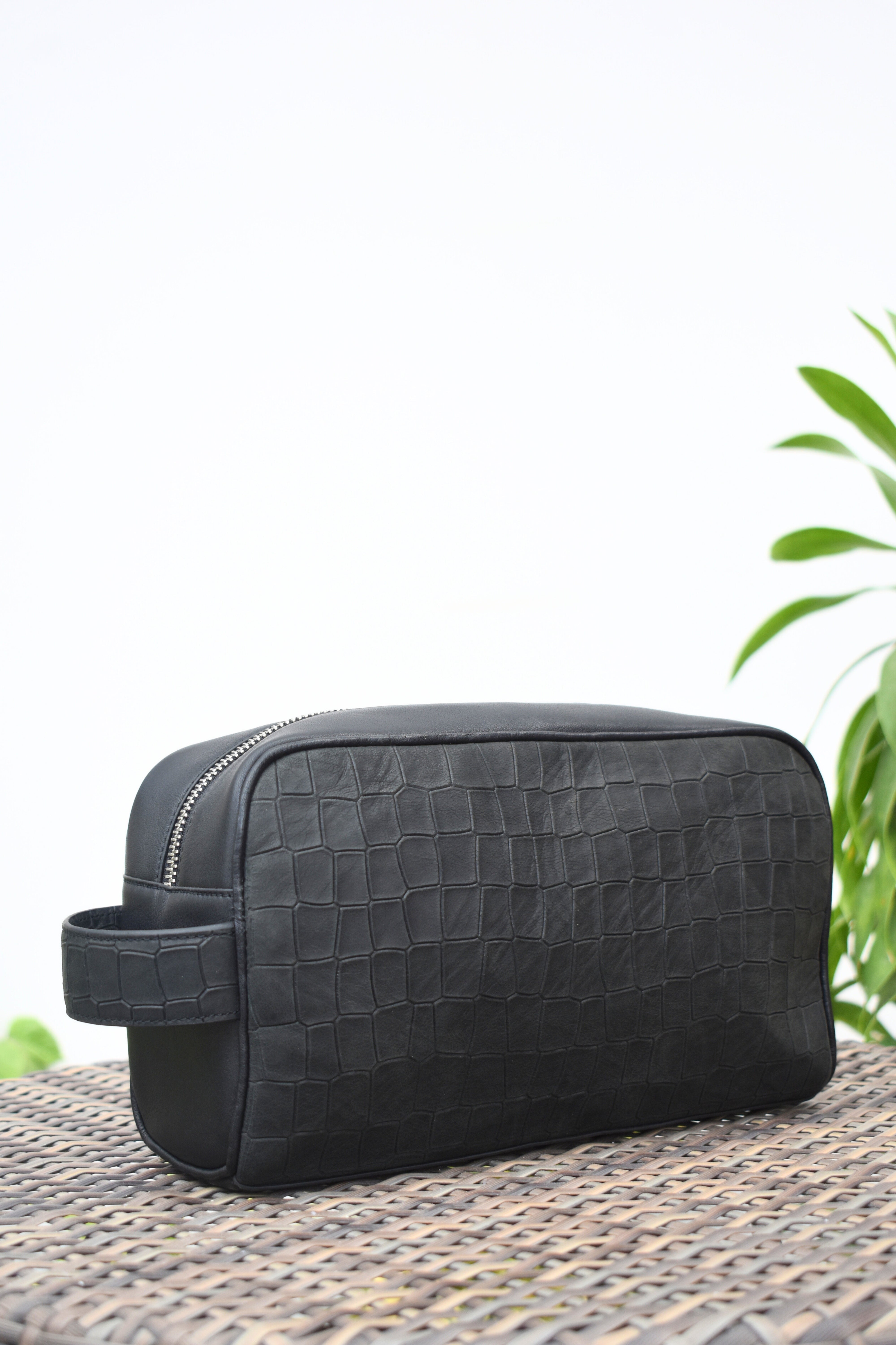 The Eclipse Croc Toiletry Bag
