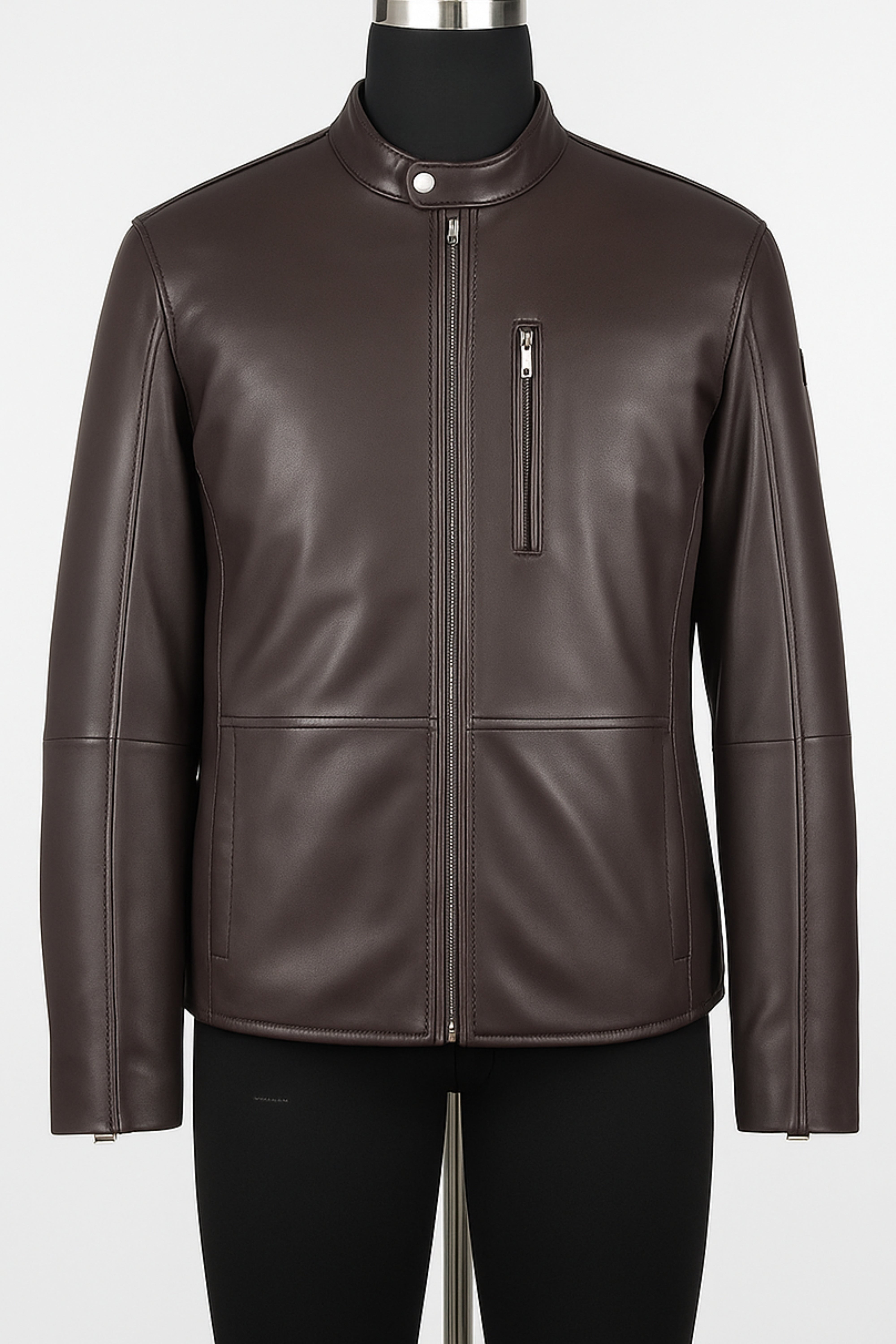 The Espresso Rider Leather Jacket