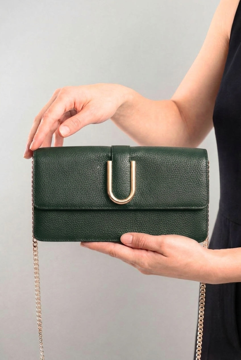 Ivory Halo Clutches Bag