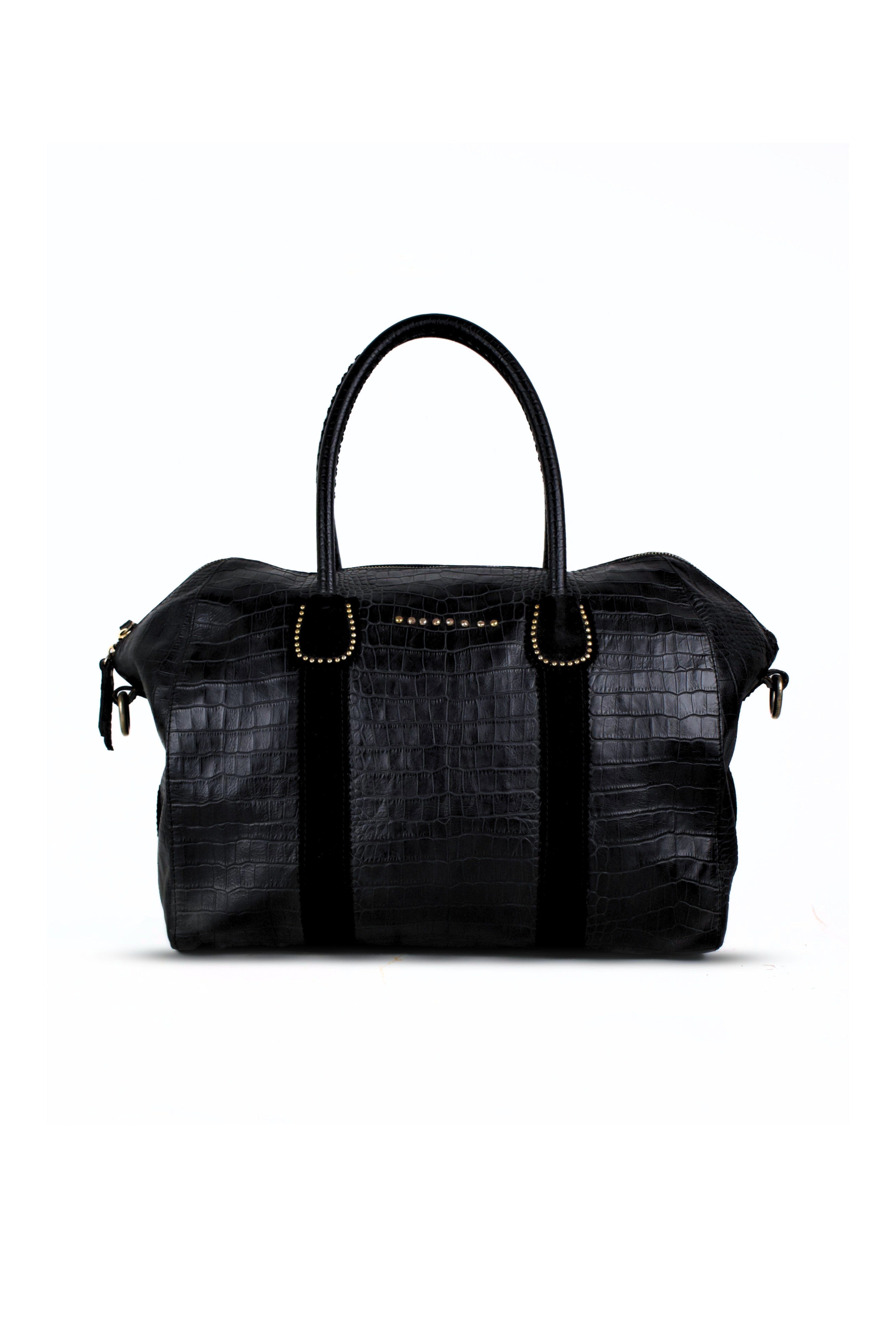 Unisex Croco Duffel Bag