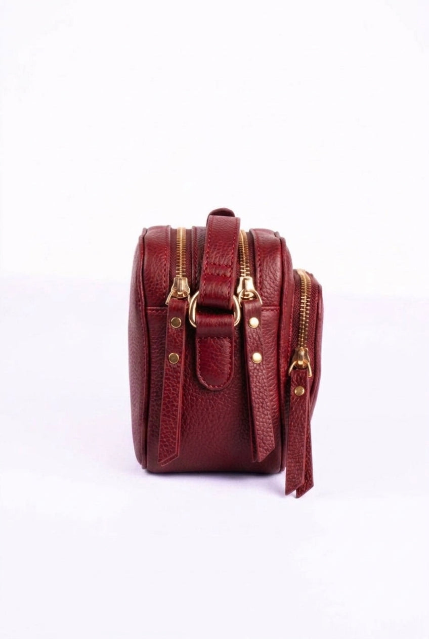 Roselle Crossbody - Pebbled Leather